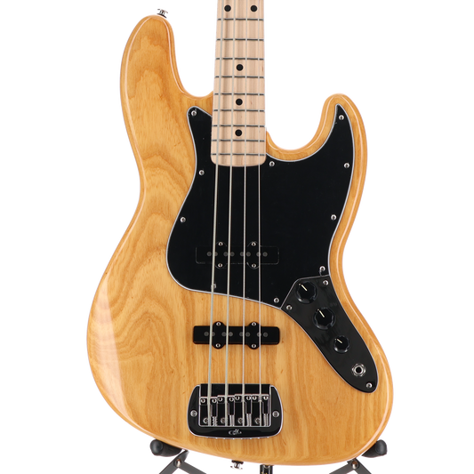 G&L Fullerton Deluxe JB Electric Bass Guitar Vintage Natual (04197)