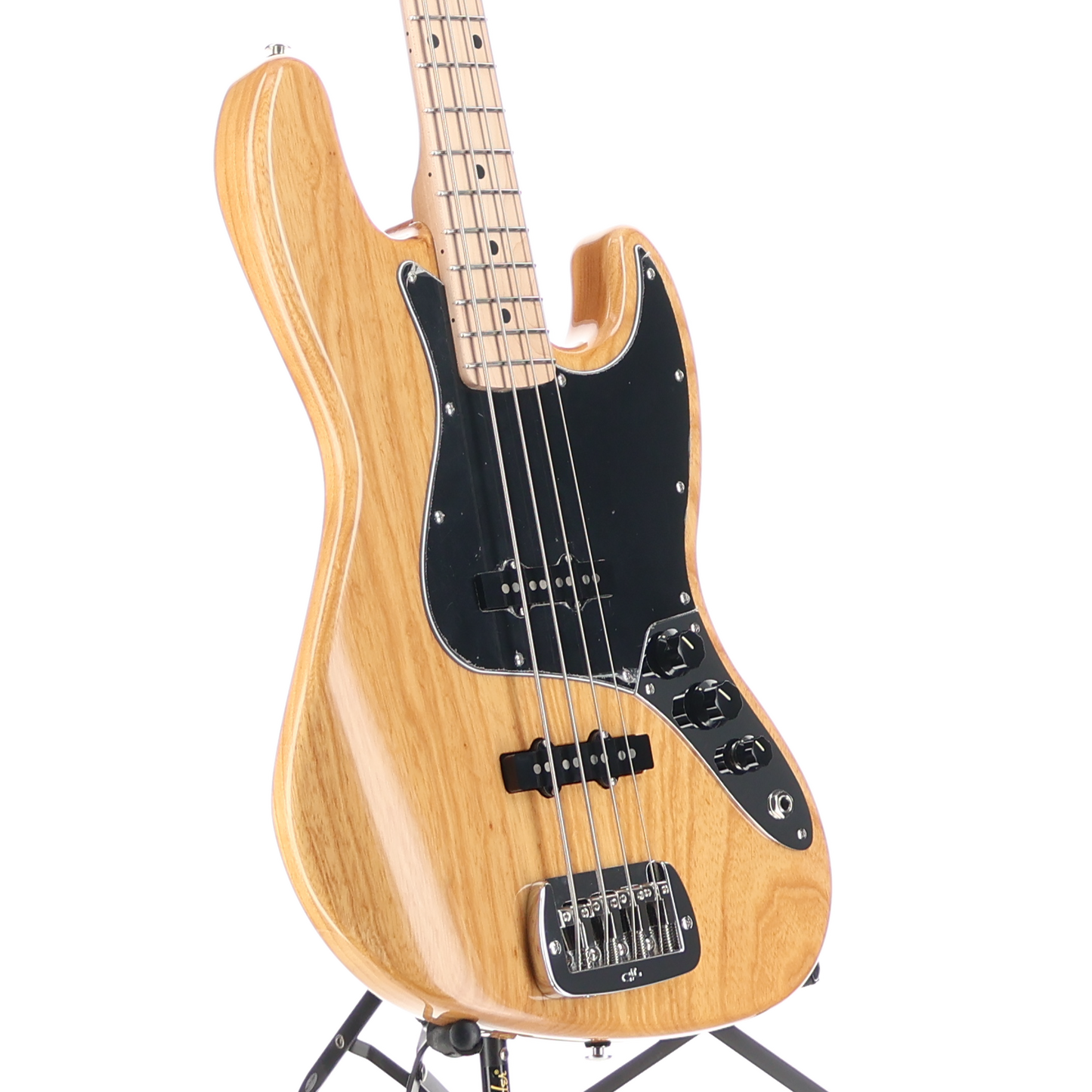 G&L Fullerton Deluxe JB Electric Bass Guitar Vintage Natural (04183)