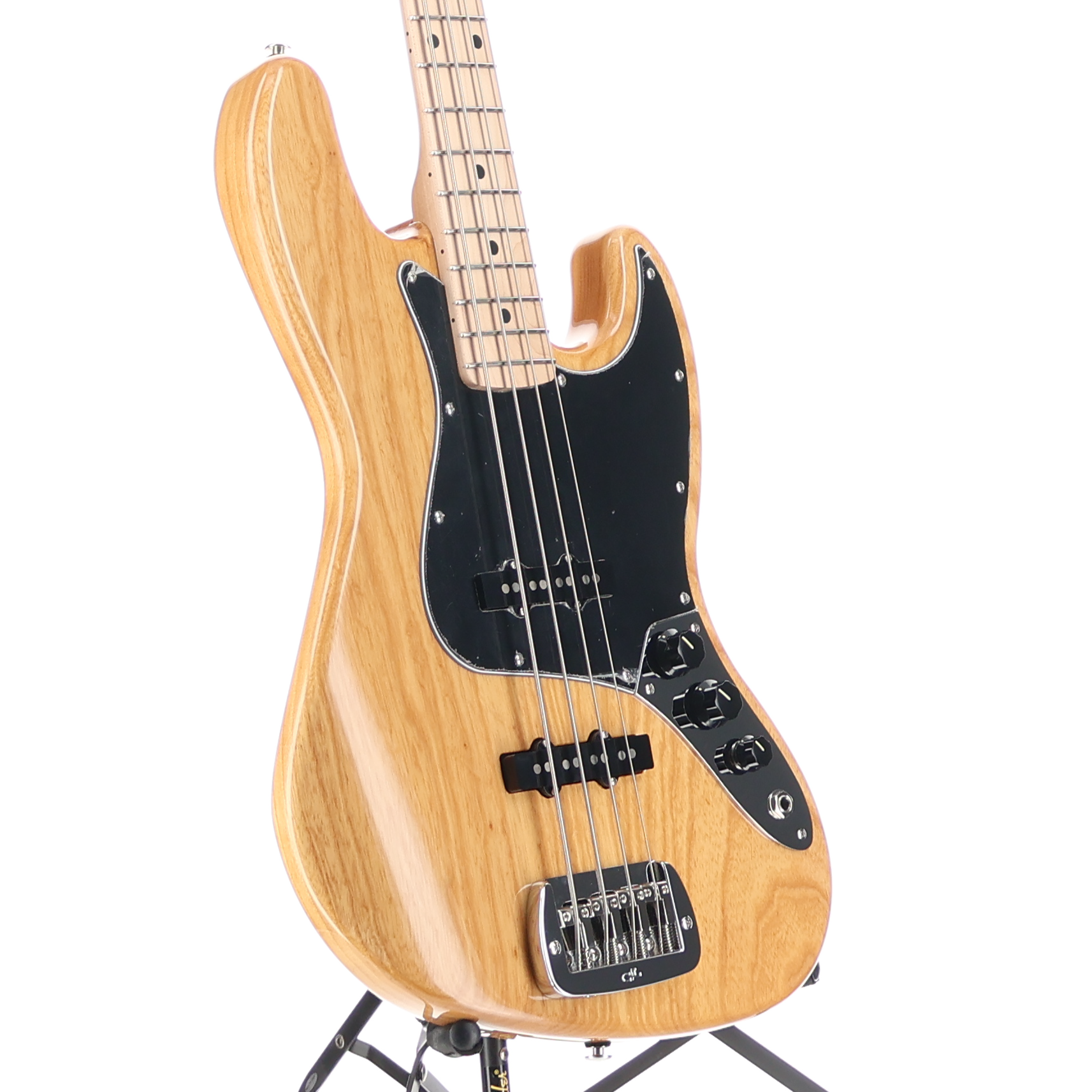 G&L Fullerton Deluxe JB Electric Bass Guitar Vintage Natural (04183)