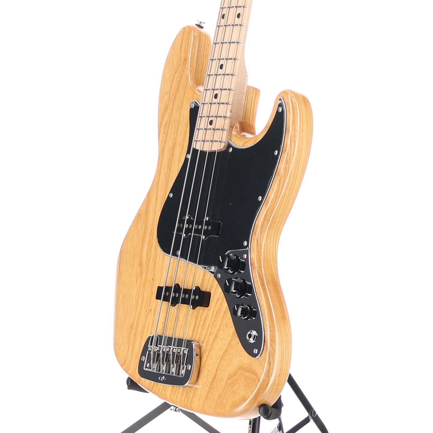 G&L Fullerton Deluxe JB Electric Bass Guitar Vintage Natural (04183)