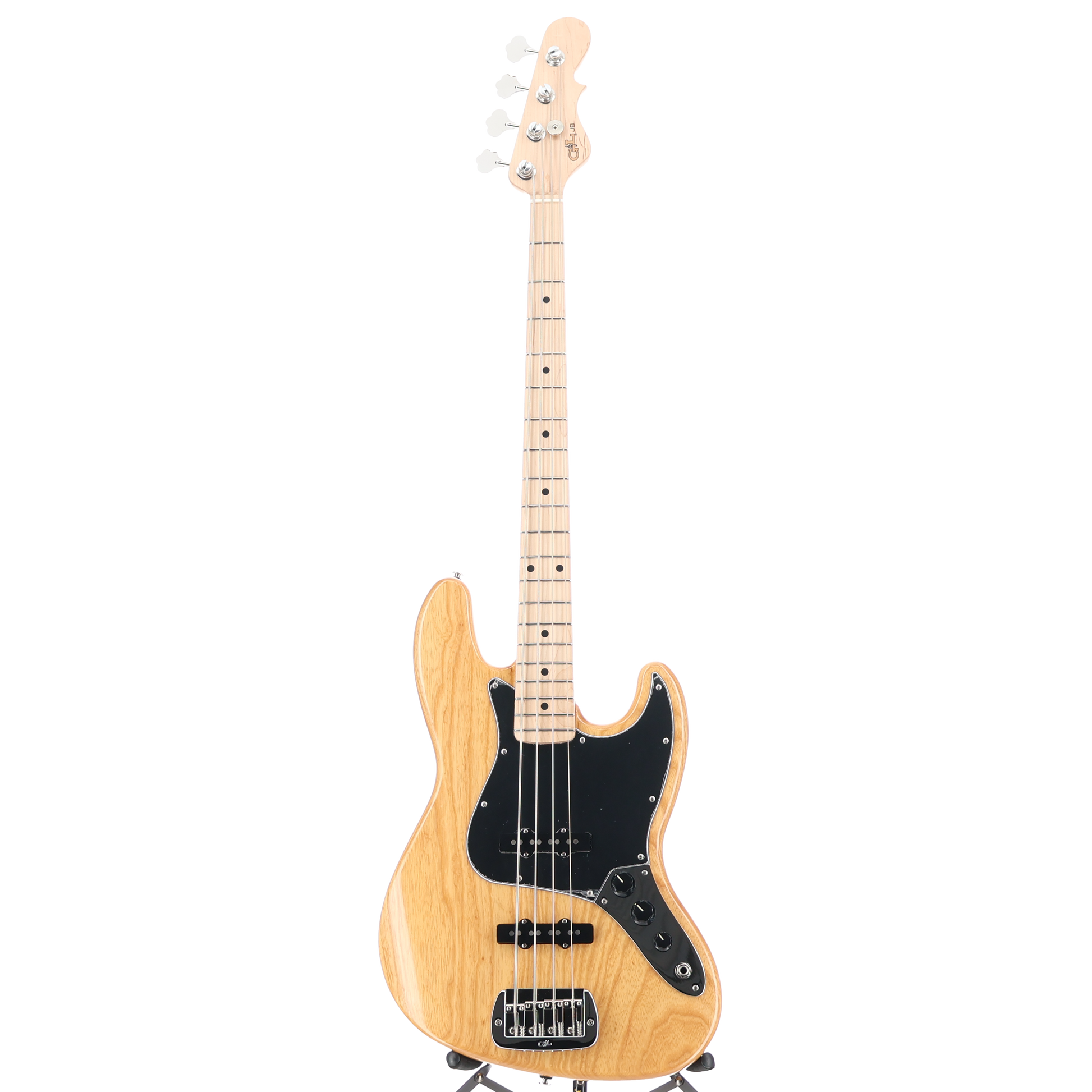G&L Fullerton Deluxe JB Electric Bass Guitar Vintage Natural (04183)