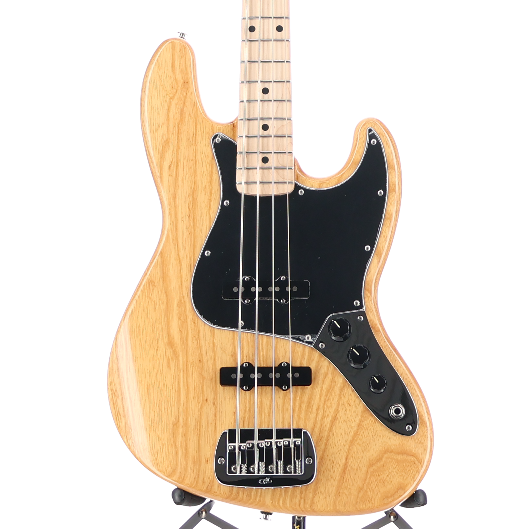 G&L Fullerton Deluxe JB Electric Bass Guitar Vintage Natural (04183)