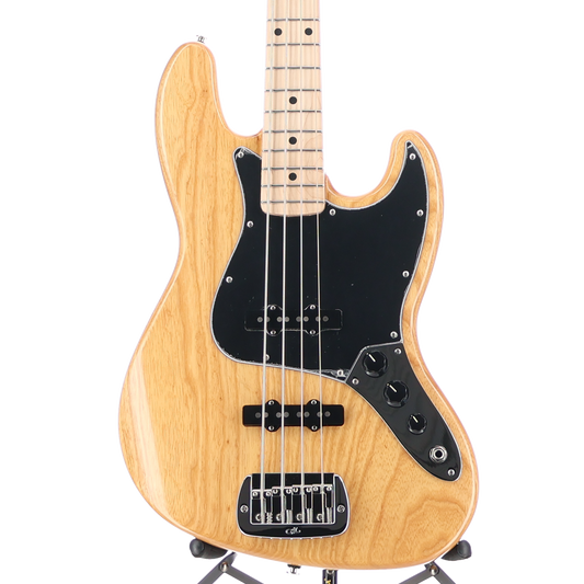 G&L Fullerton Deluxe JB Electric Bass Guitar Vintage Natural(#10) (04183)