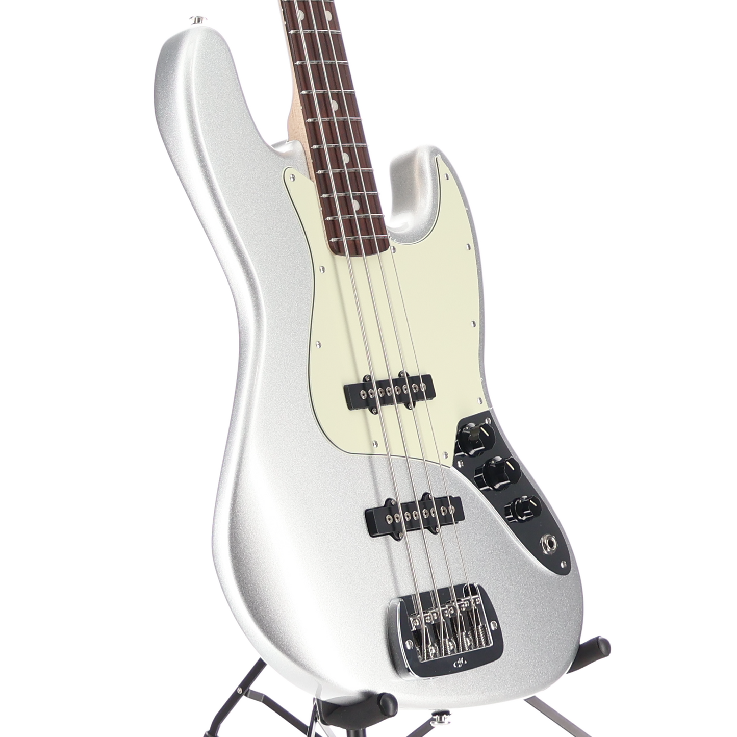 G&L Fullerton Deluxe JB MFD Bass Silver Metallic (A8) (04145)