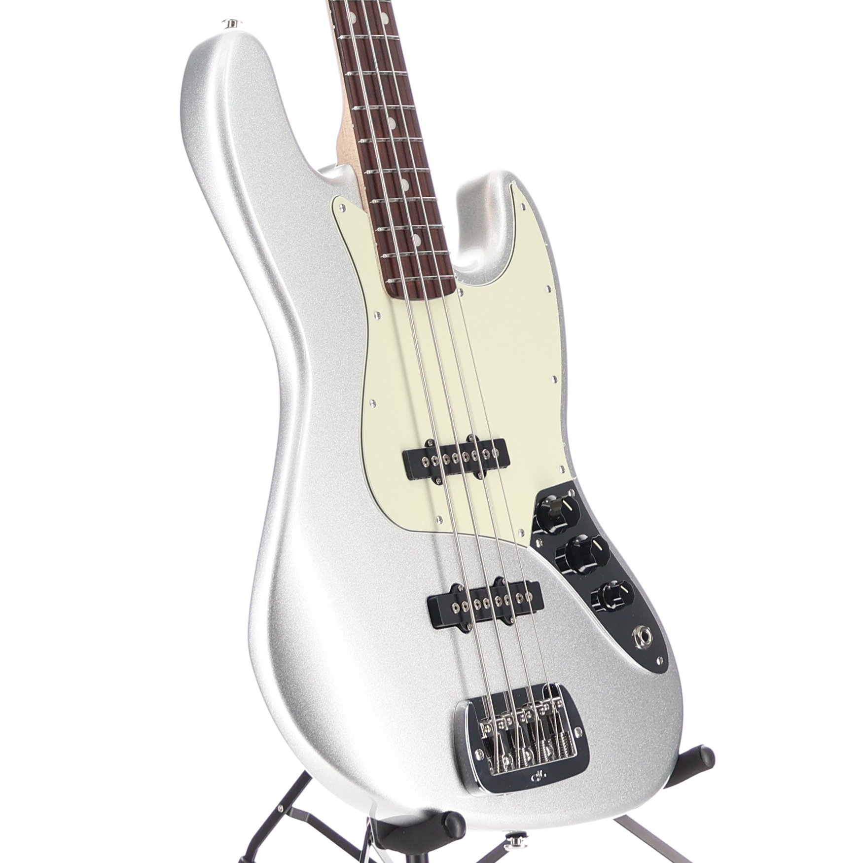 G&L Fullerton Deluxe JB MFD Bass Silver Metallic (A8) (04145)