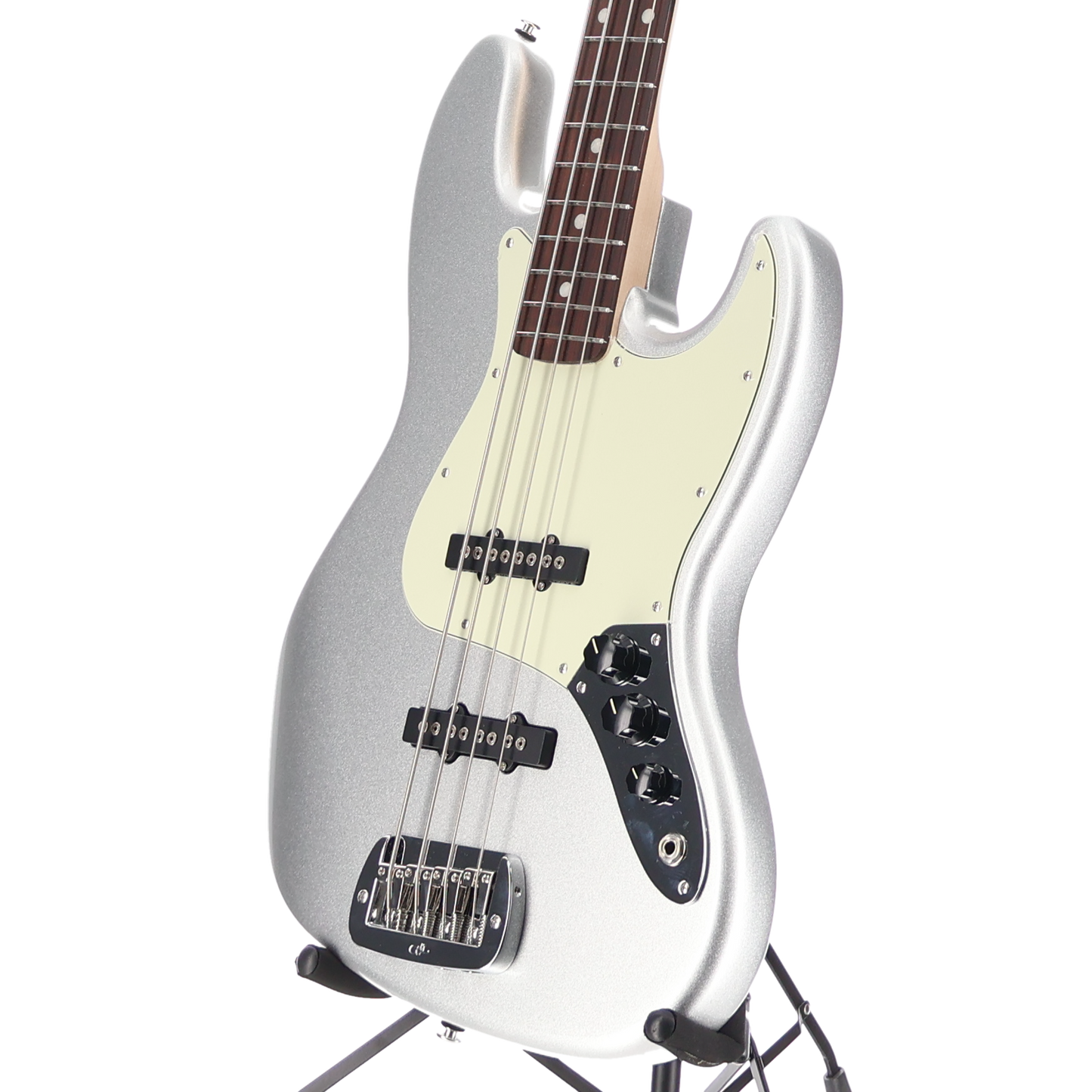 G&L Fullerton Deluxe JB MFD Bass Silver Metallic (A8) (04145)