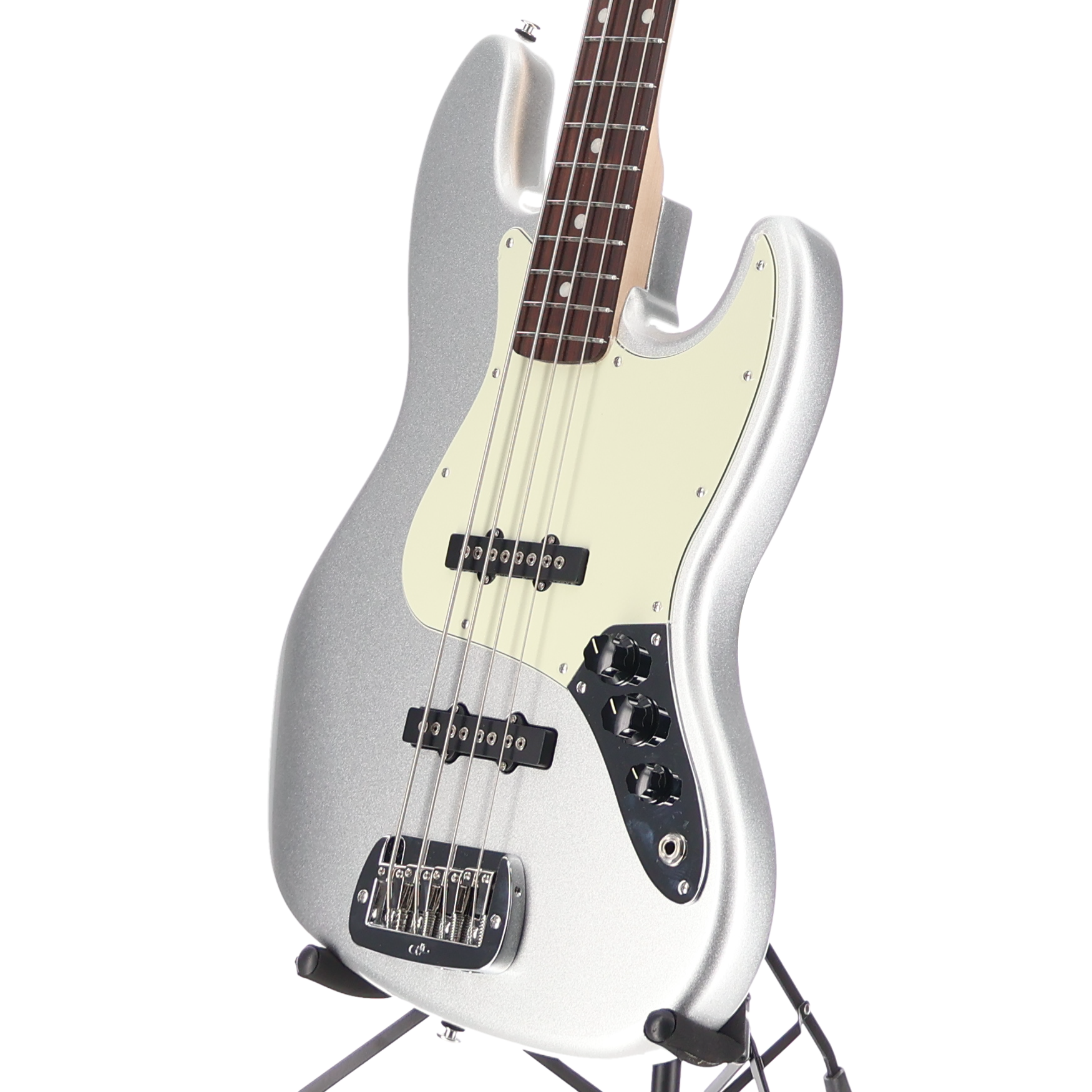 G&L Fullerton Deluxe JB MFD Bass Silver Metallic (A8) (04145)