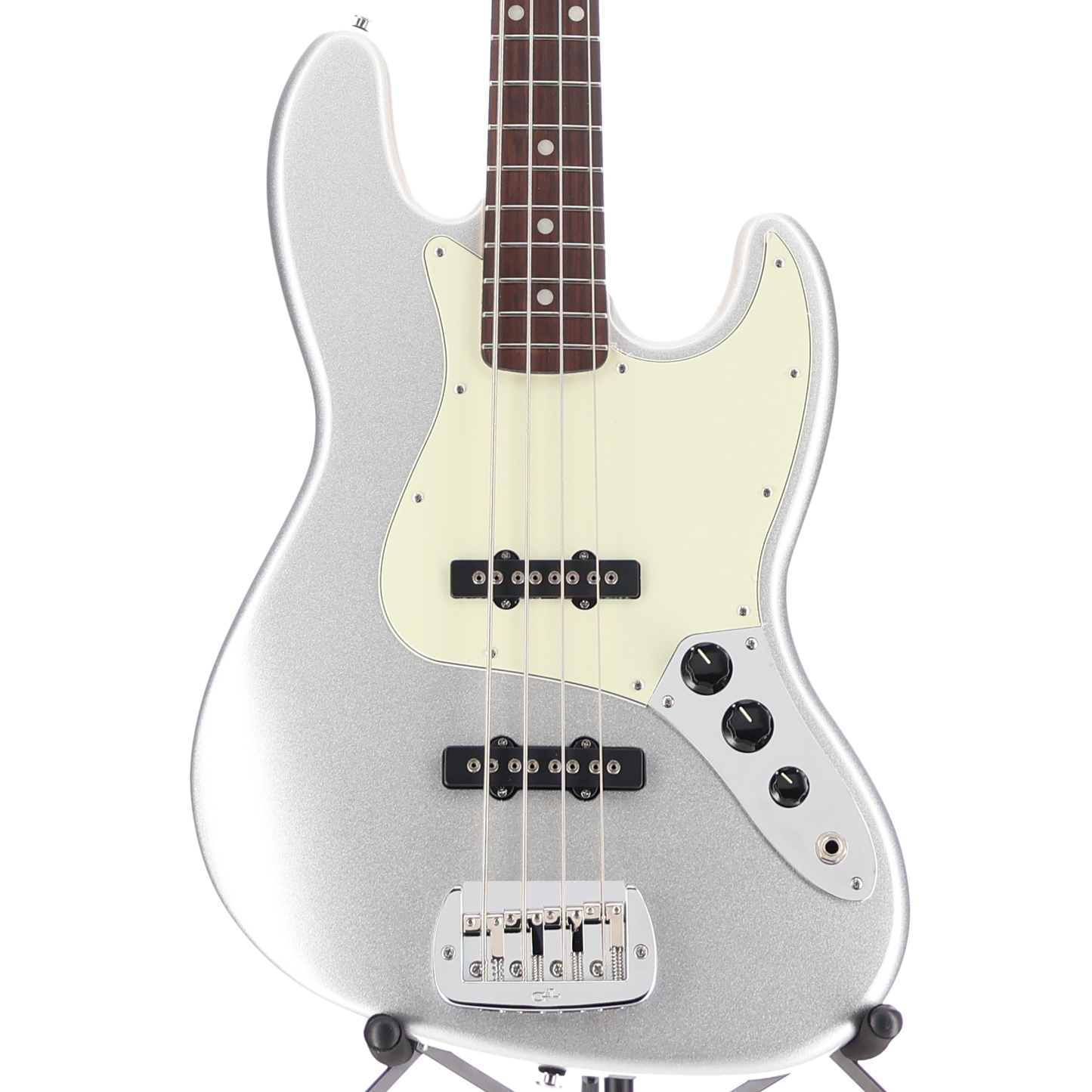 G&L Fullerton Deluxe JB MFD Bass Silver Metallic (A8) (04145)