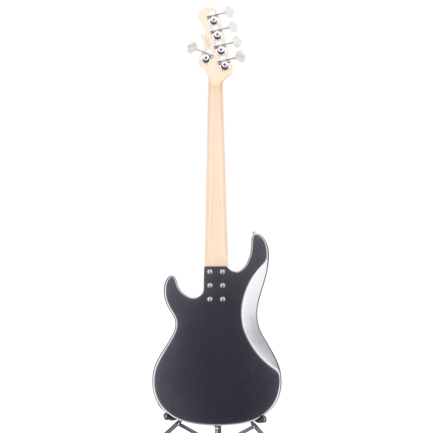 G&L Fullerton Deluxe Kiloton 5 String Bass Guitar Graphite Metallic (#10)(04060) (04060)