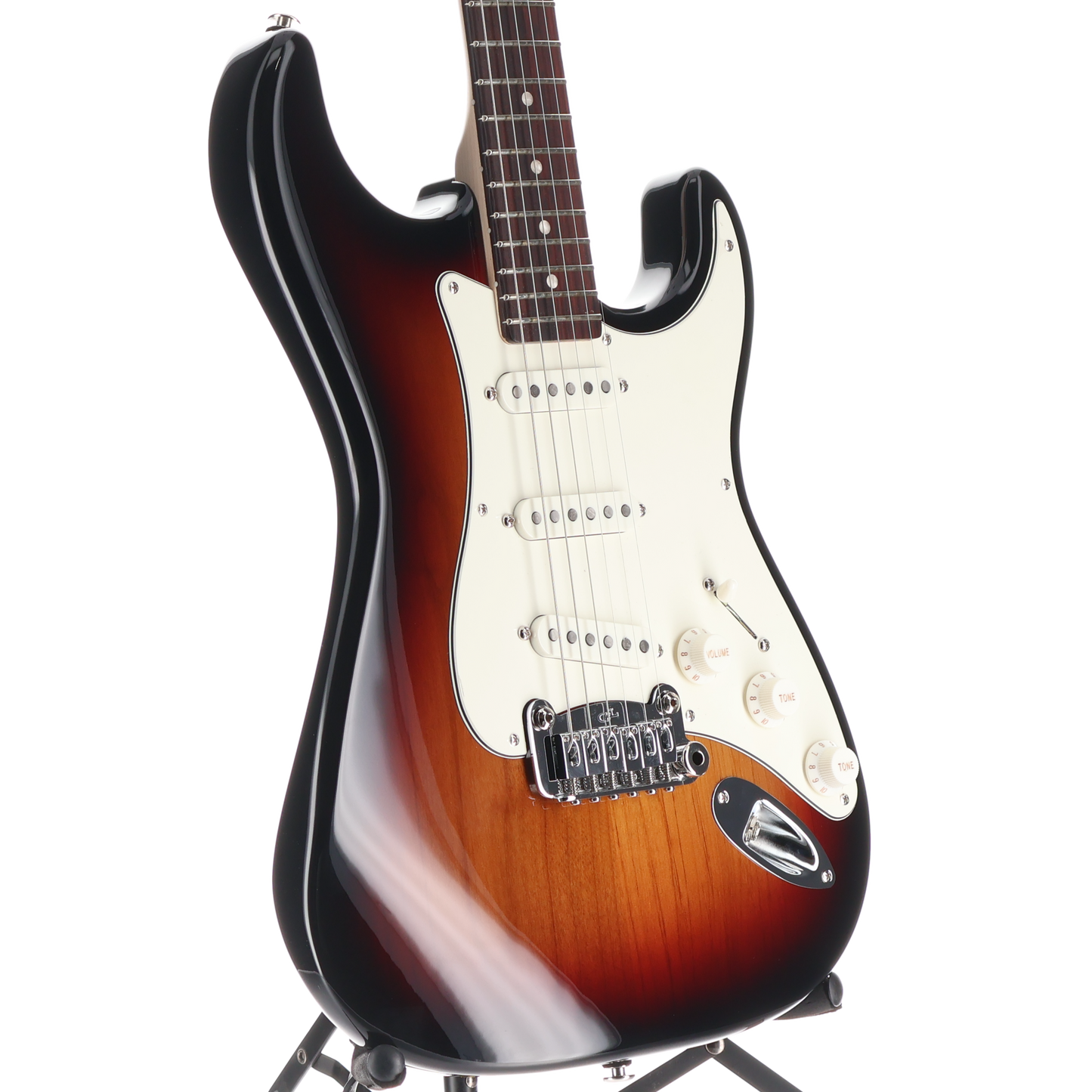 G&L Fullerton Deluxe Legacy Electric Guitar 3 Tone Sunburst (07020)
