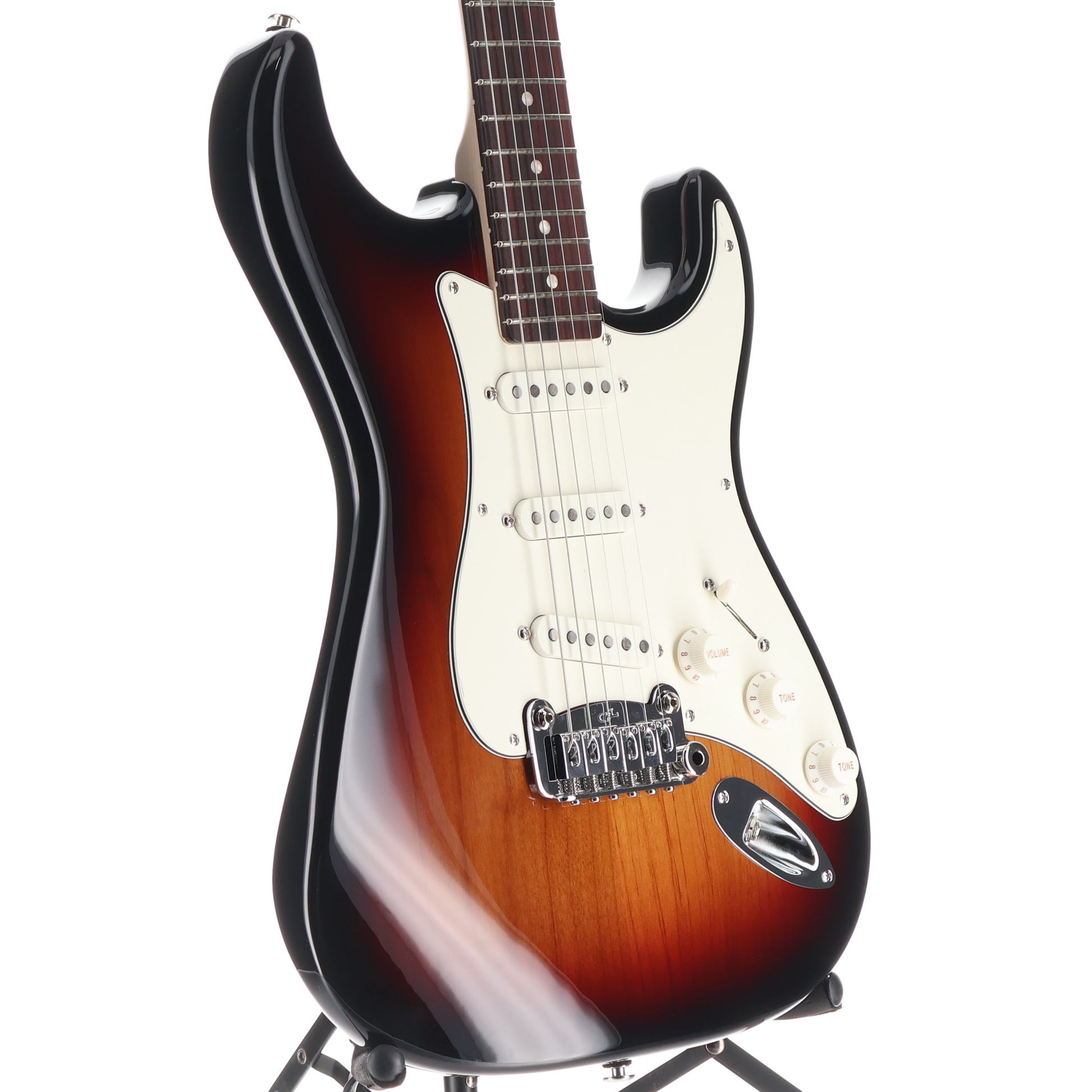 G&L Fullerton Deluxe Legacy Electric Guitar 3 Tone Sunburst (07020)