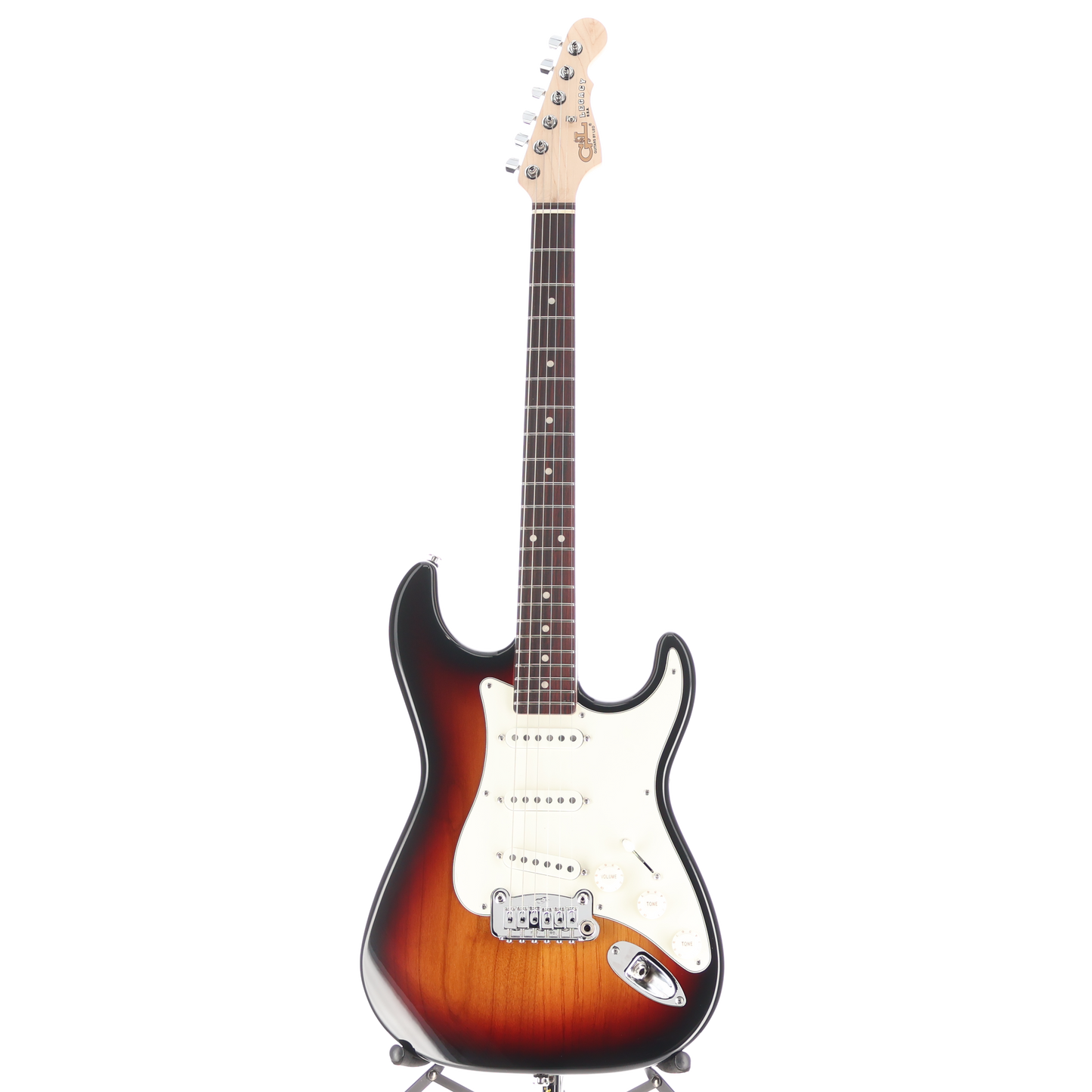 G&L Fullerton Deluxe Legacy Electric Guitar 3 Tone Sunburst (07020)