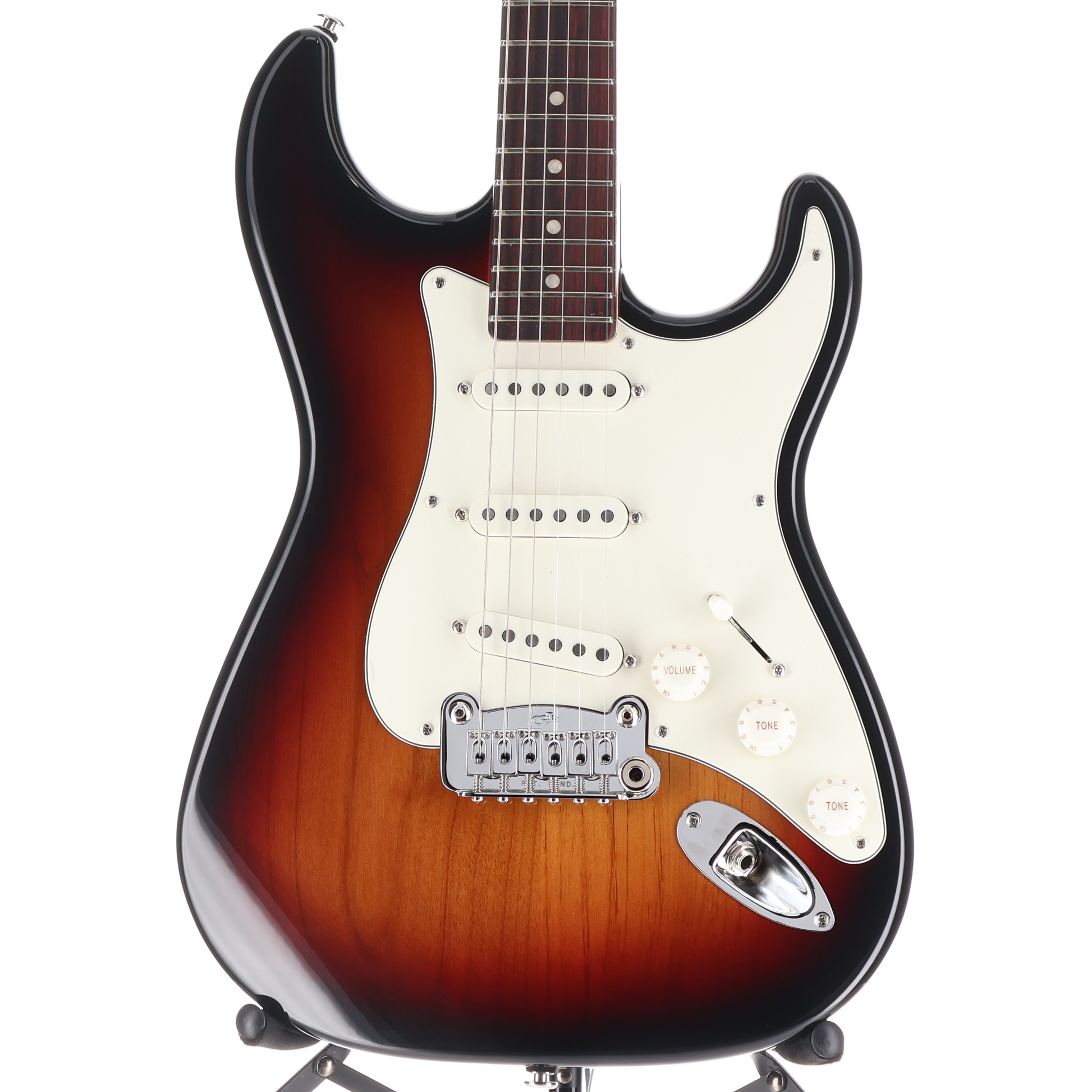 G&L Fullerton Deluxe Legacy Electric Guitar 3 Tone Sunburst (07020)