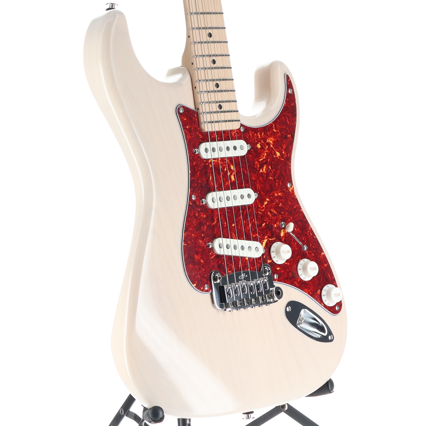 G&L Fullerton Deluxe Legacy Electric Guitar Blonde Maple Neck (06065)