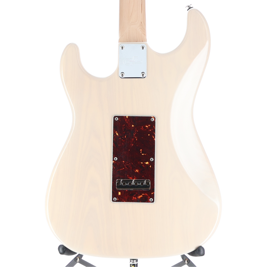 G&L Fullerton Deluxe Legacy, MP Blonde over Swamp Ash (03206)
