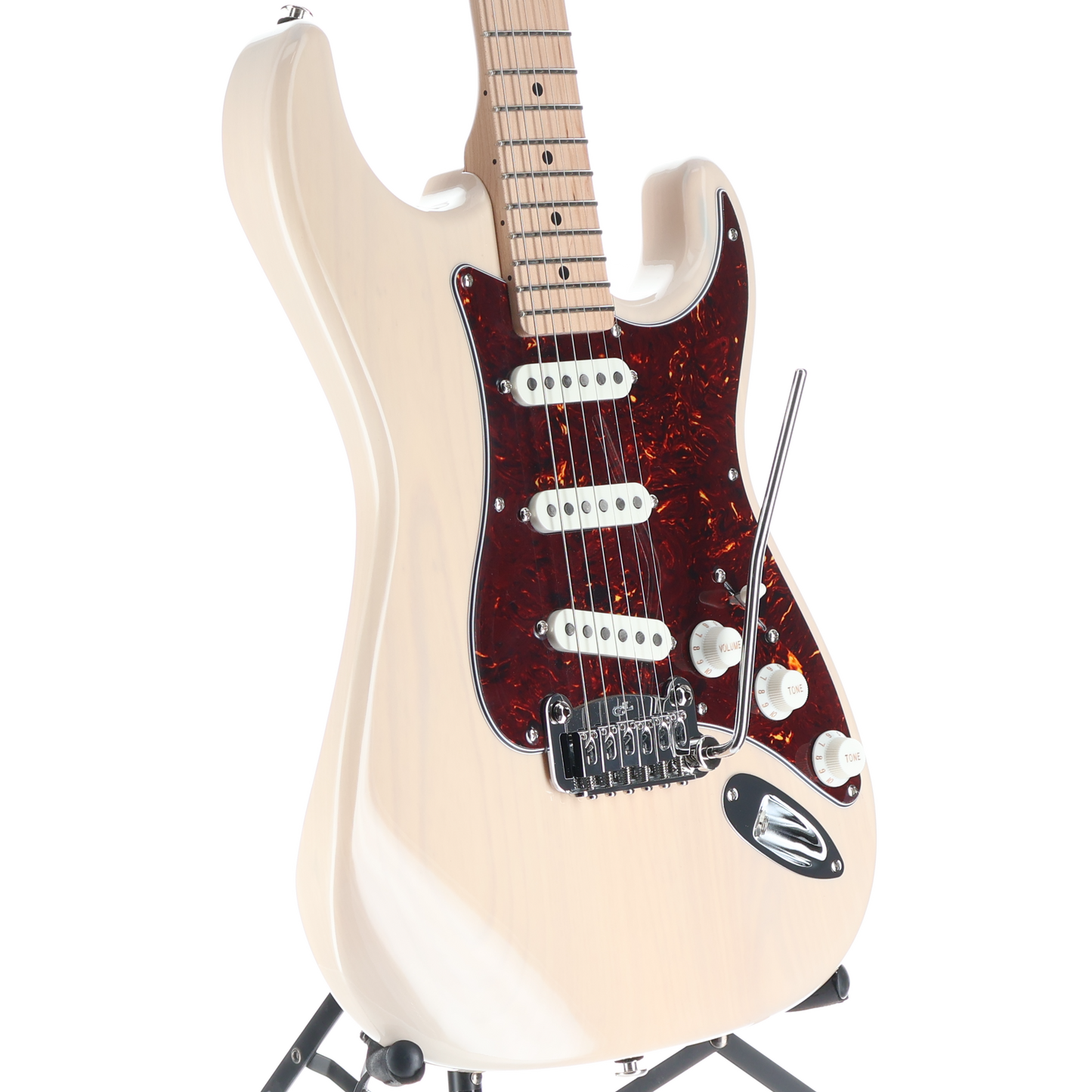 G&L Fullerton Deluxe Legacy, MP Blonde over Swamp Ash (03206)