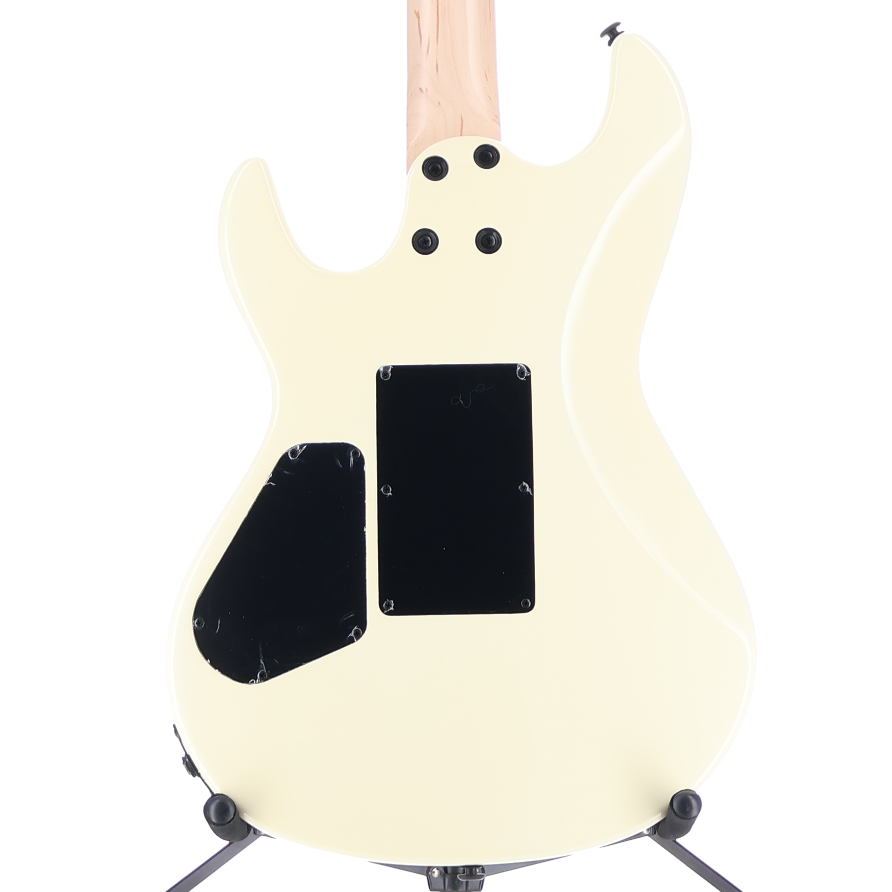 G&L Fullerton Deluxe Rampage 24 Floyd Rose Ebony Fingerboard - Ivory (Y4) (09069)