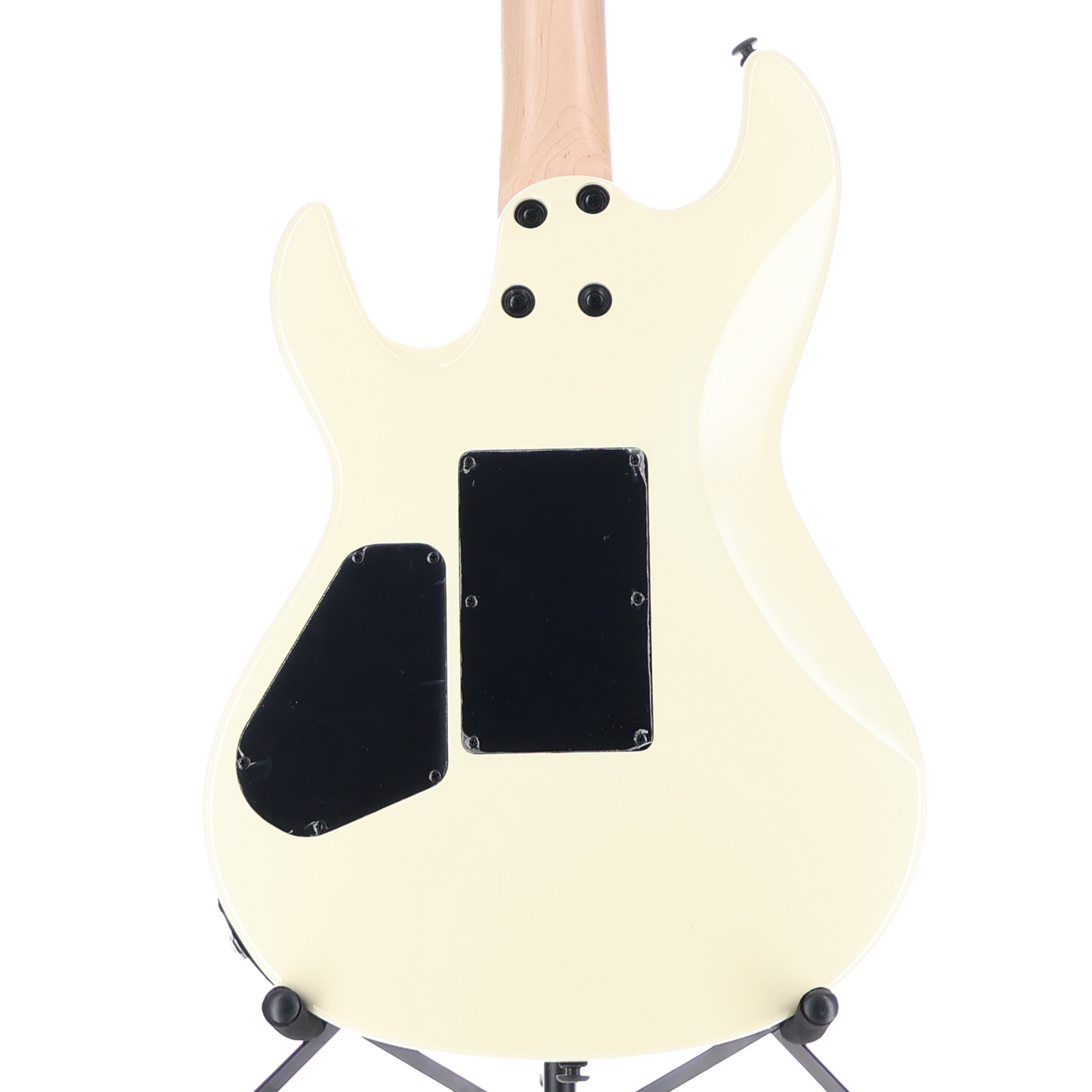 G&L Fullerton Deluxe Rampage 24 - Ivory, Maple Fingerboard, Black Floyd Rose (V3) (06118)