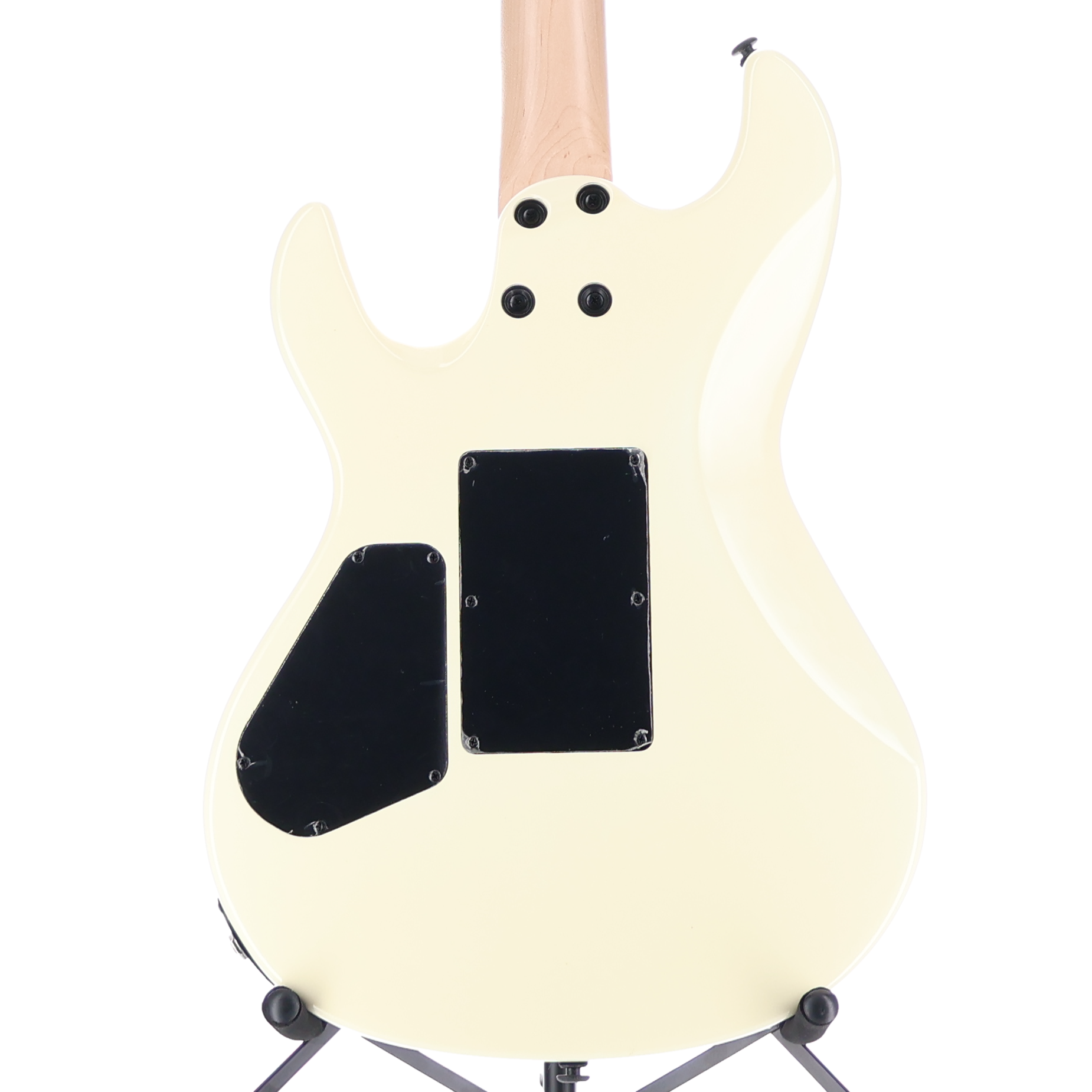 G&L Fullerton Deluxe Rampage 24 - Ivory, Maple Fingerboard, Black Floyd Rose (V3) (06118)