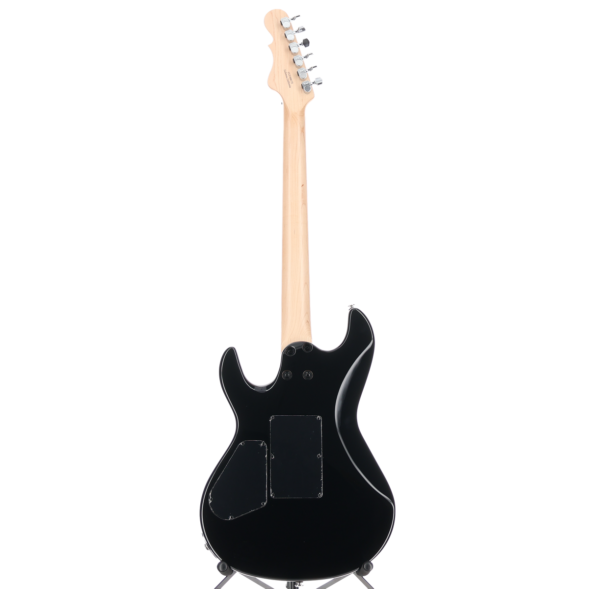 G&L Fullerton Deluxe Rampage 24 - Jet Black, Maple Fingerboard, Chrome Floyd Rose - Gloss Black (F3) (06173)