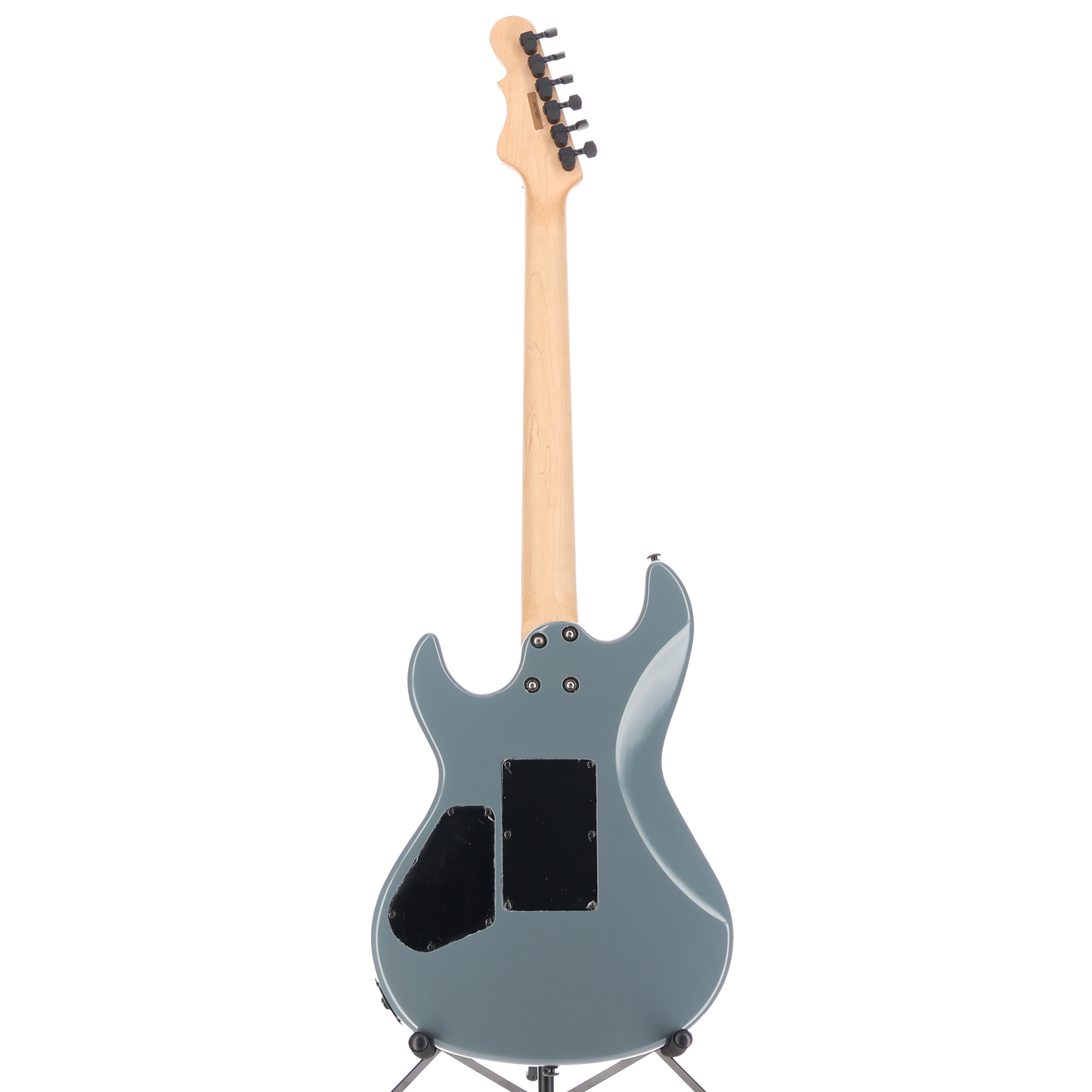 G&L Fullerton Deluxe Rampage 24 - Sparkle Grey, Ebony Fingerboard, Black Floyd Rose, Fishman Humbuckers (L9) (71601)