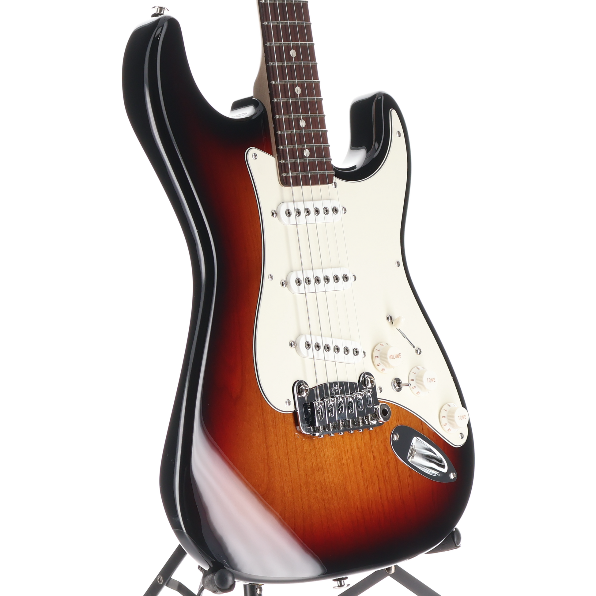 G&L Fullerton Deluxe S-500 Electric Guitar 3 Tone Sunburst (04167)