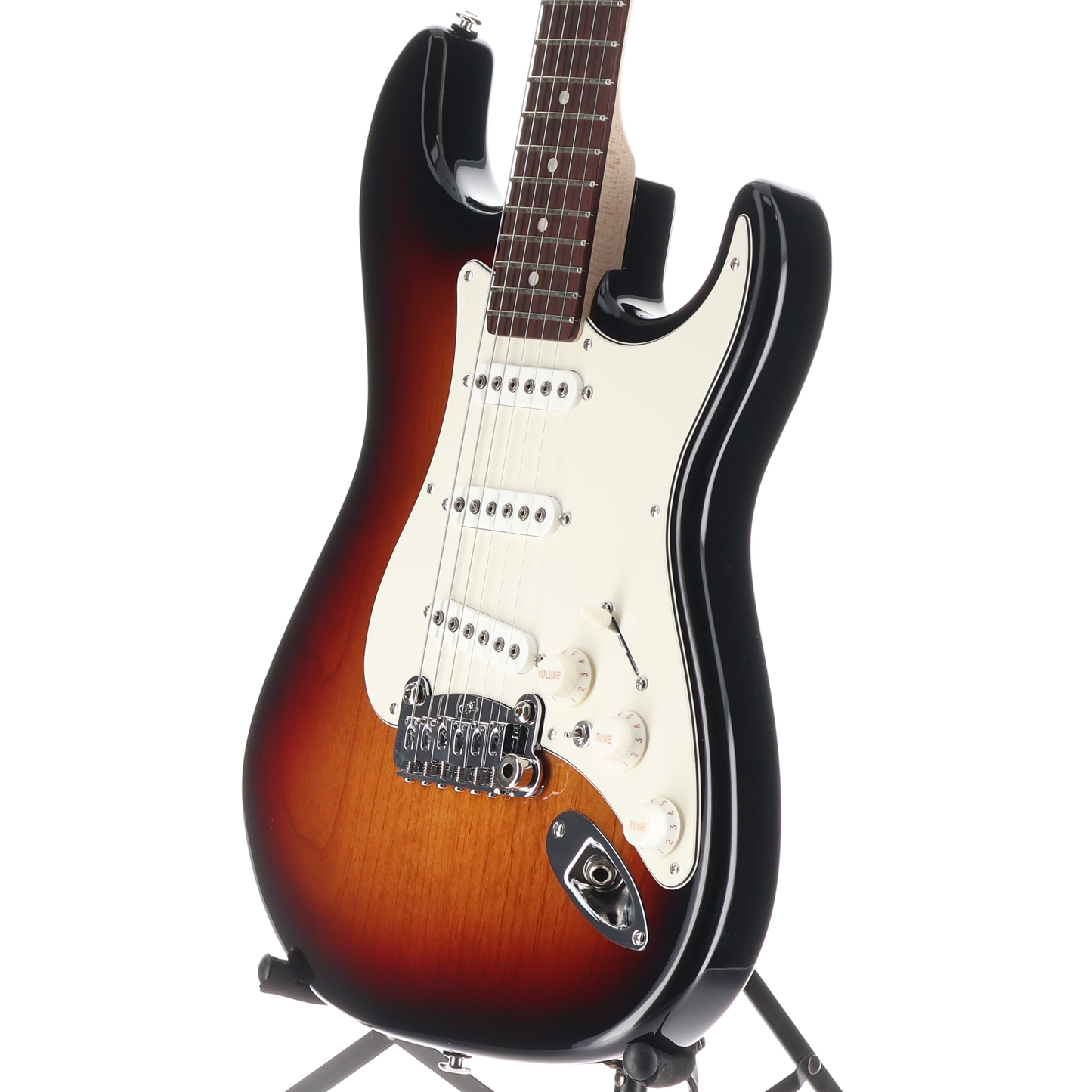 G&L Fullerton Deluxe S-500 Electric Guitar 3 Tone Sunburst (04167)