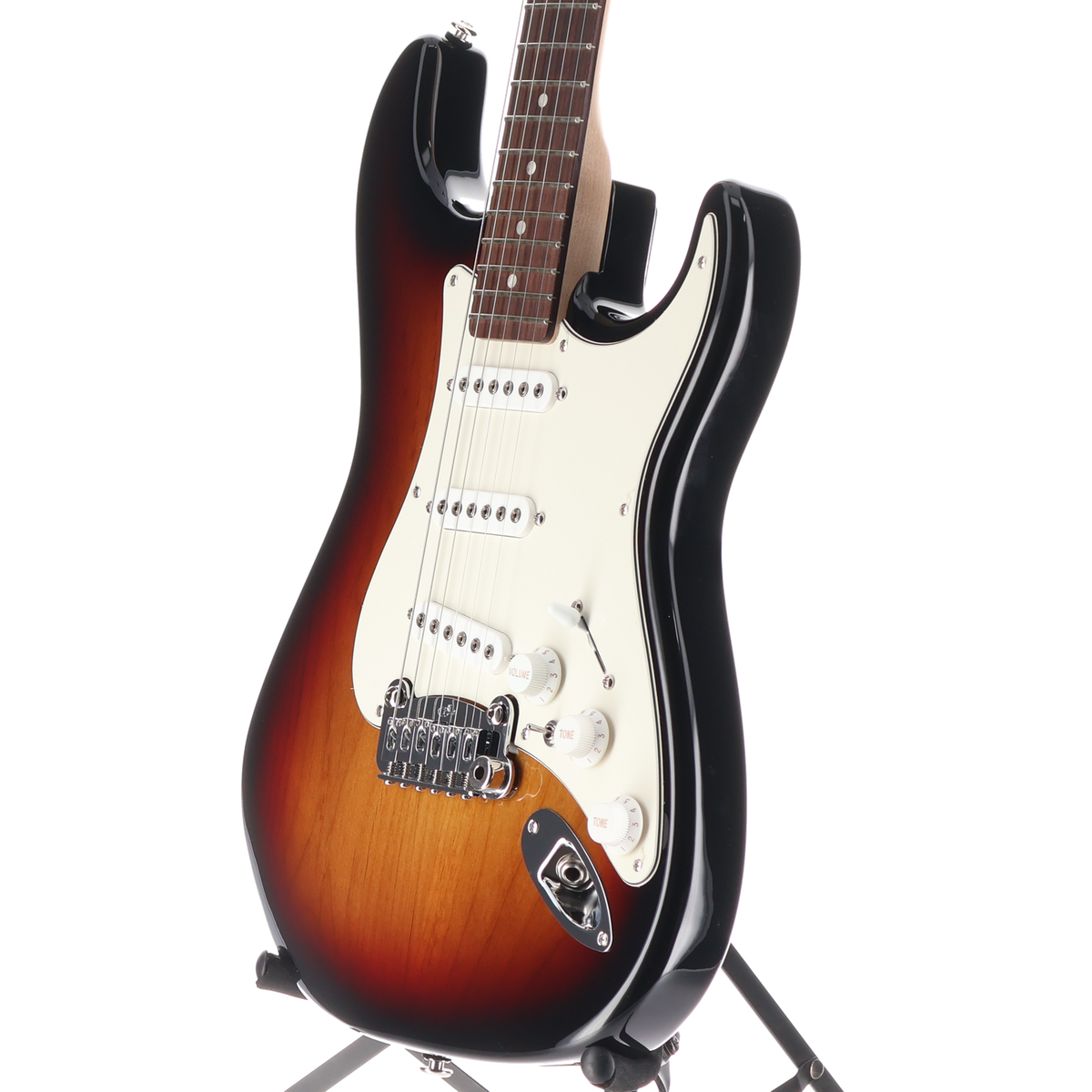 G&L Fullerton Deluxe S-500 Electric Guitar 3 Tone Sunburst (04168)