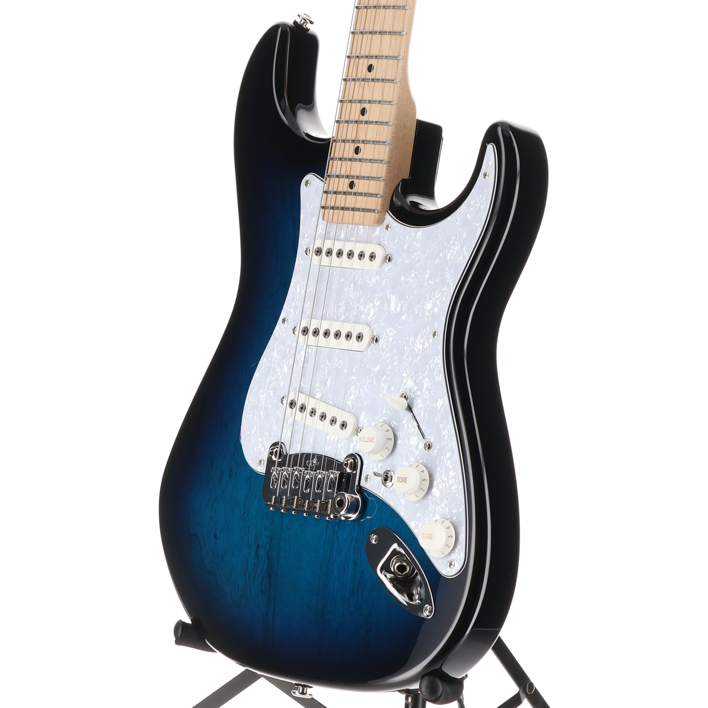 G&L Fullerton Deluxe S-500 Electric Guitar Blueburst (04138)