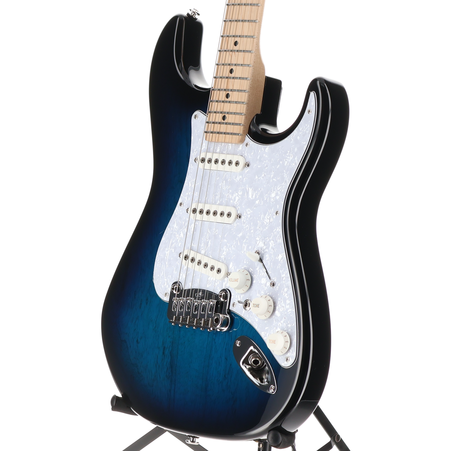 G&L Fullerton Deluxe S-500 Electric Guitar Blueburst (04138)
