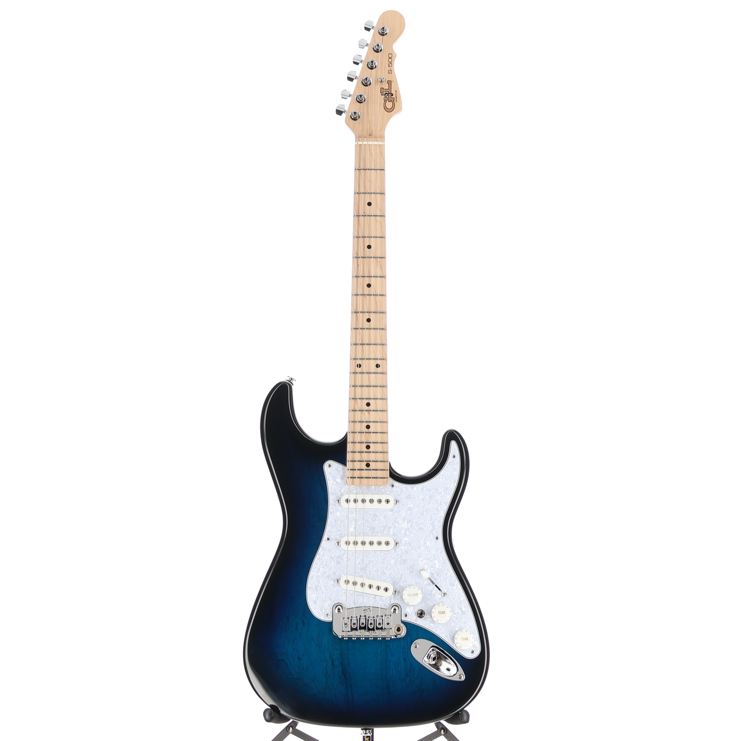 G&L Fullerton Deluxe S-500 Electric Guitar Blueburst (04138)