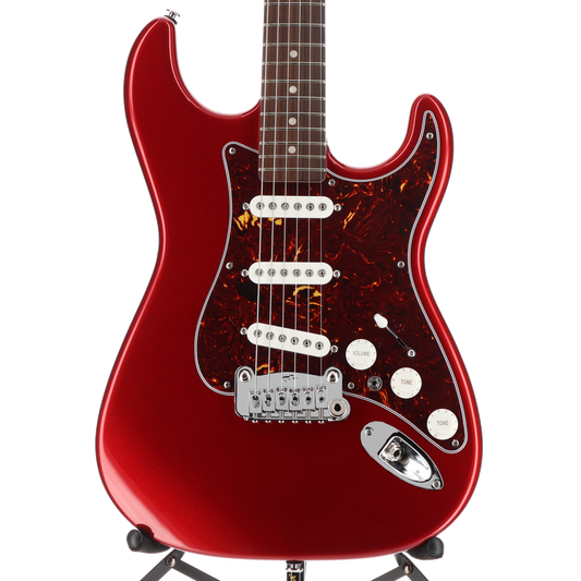G&L Fullerton Deluxe S-500 Electric Guitar Candy Apple Red (04166)