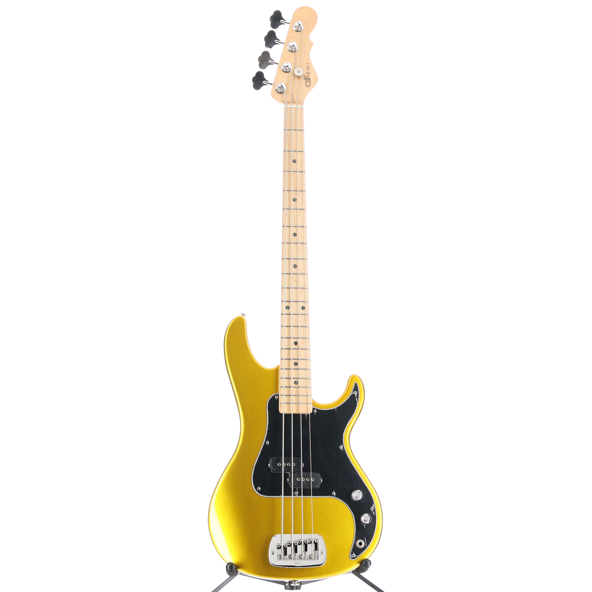 G&L Fullerton Deluxe SB-1 Electric Bass Guitar - Yukon Gold Metallic (M5) (08143)