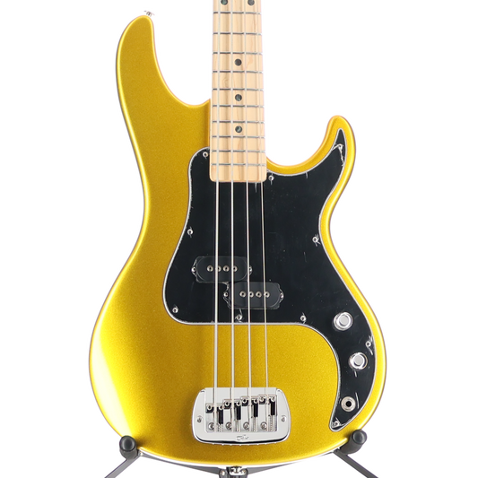 G&L Fullerton Deluxe SB-1 Electric Bass Guitar - Yukon Gold Metallic (M5) (08143)