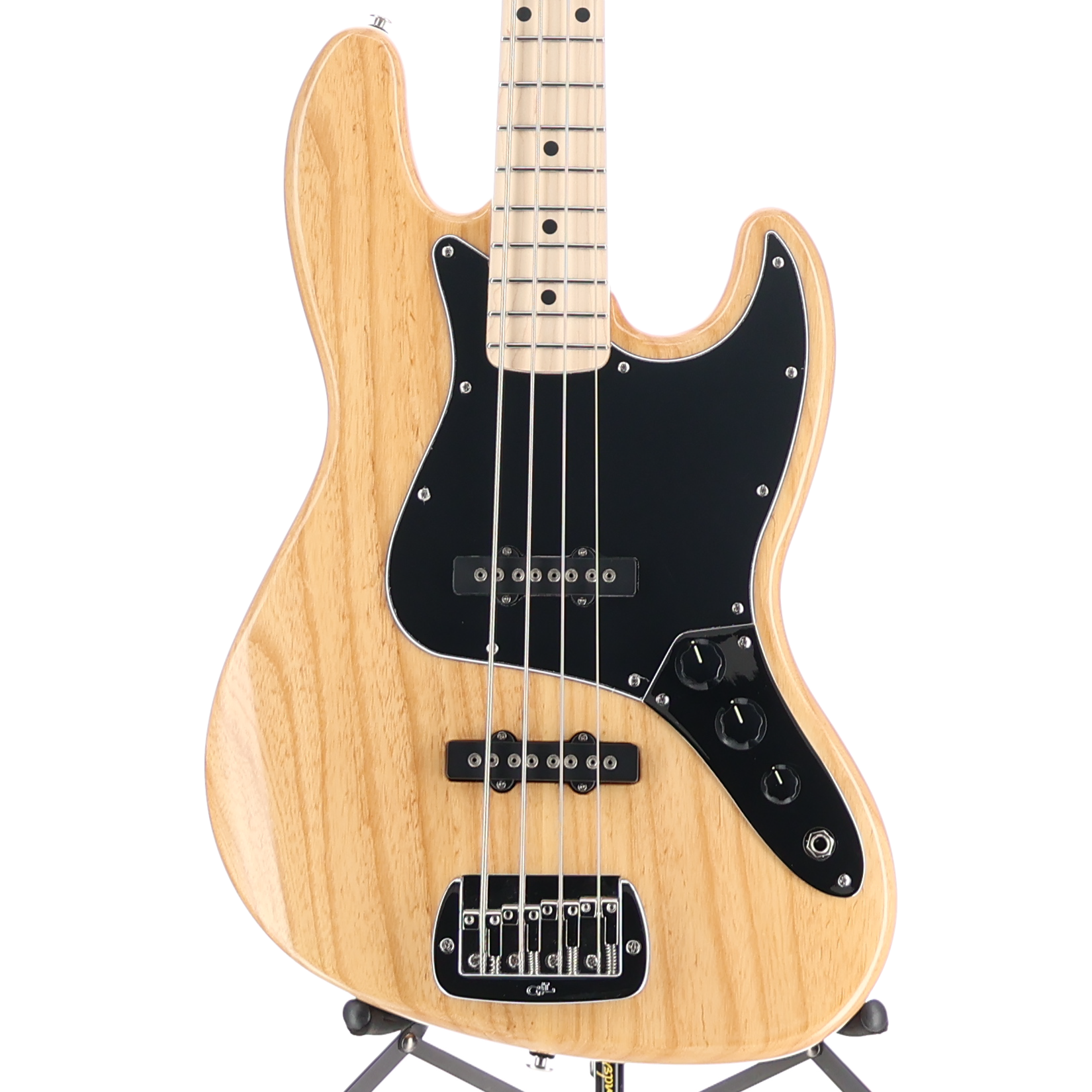 G&L G&L Fullerton Deluxe JB Electric Bass Guitar Vintage Natural (05106)