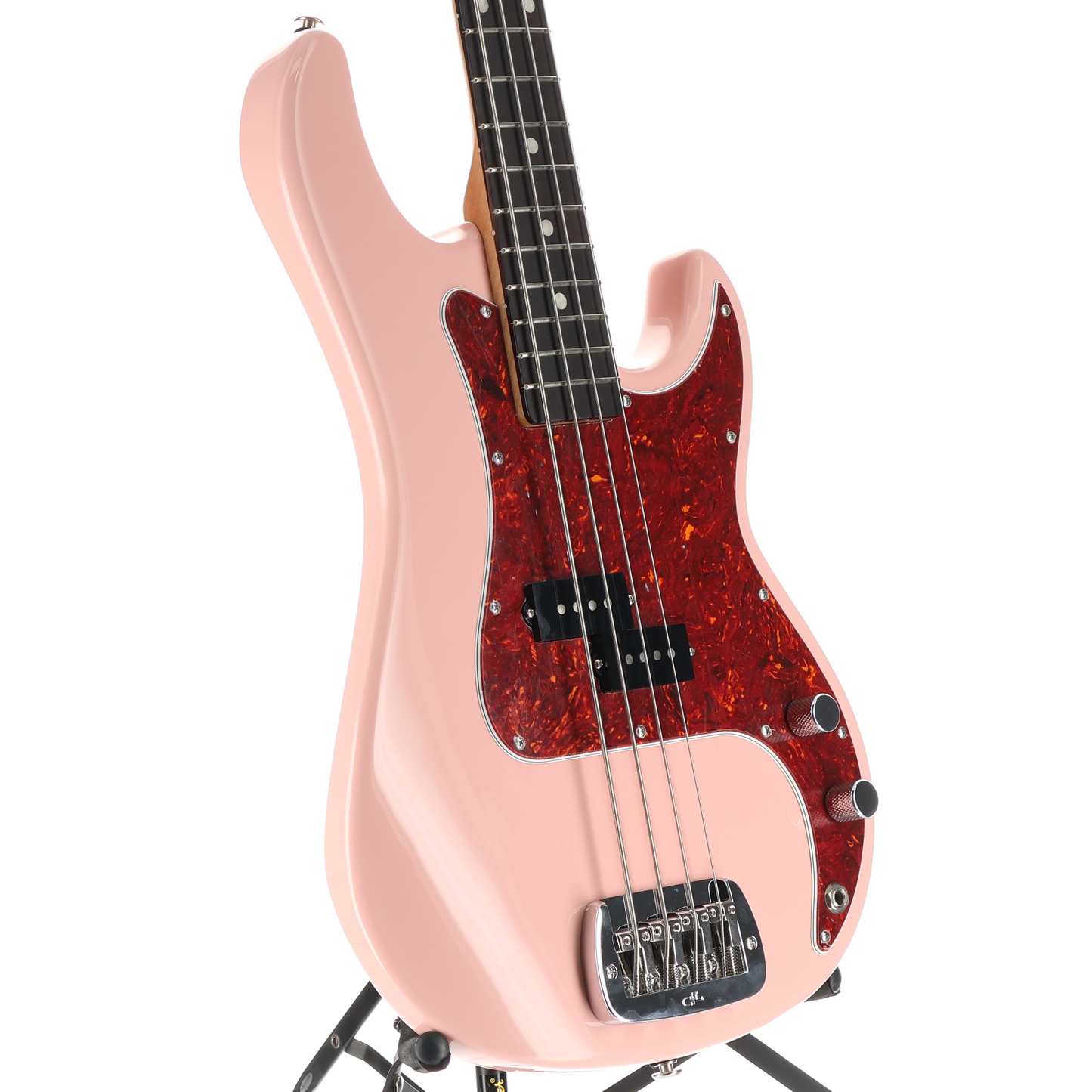 G&L LB-100 Classic 4-string Electric Bass Shell Pink (08159)