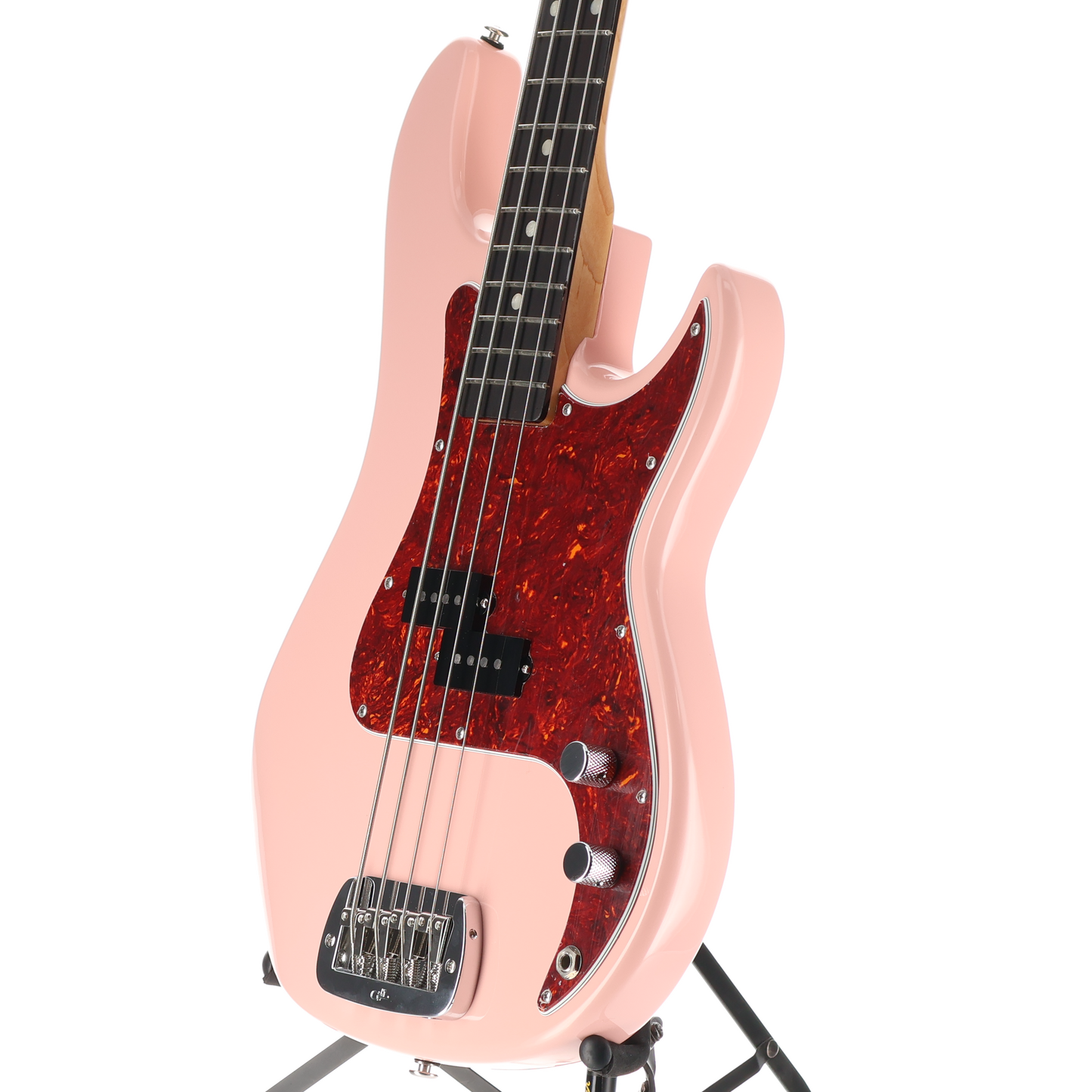 G&L LB-100 Classic 4-string Electric Bass Shell Pink (08159)