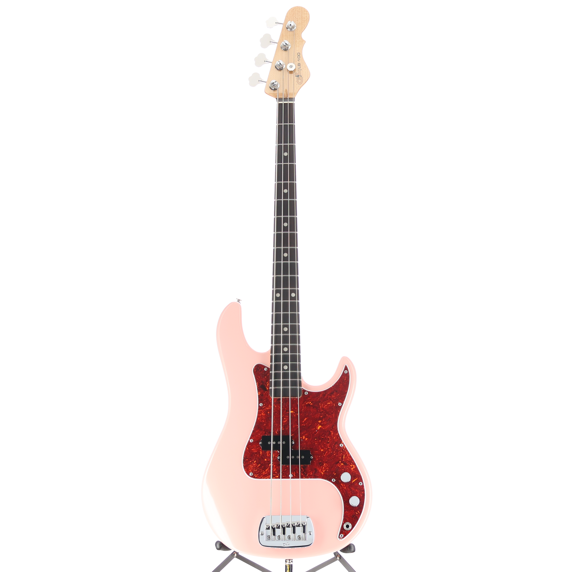 G&L LB-100 Classic 4-string Electric Bass Shell Pink (08159)