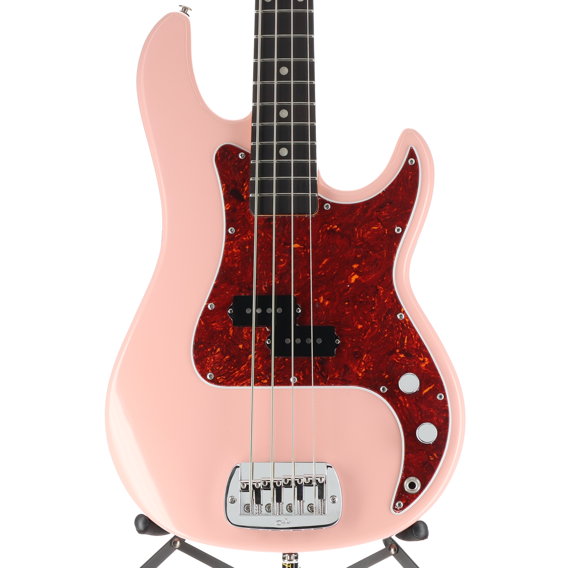 G&L LB-100 Classic 4-string Electric Bass Shell Pink (08159)