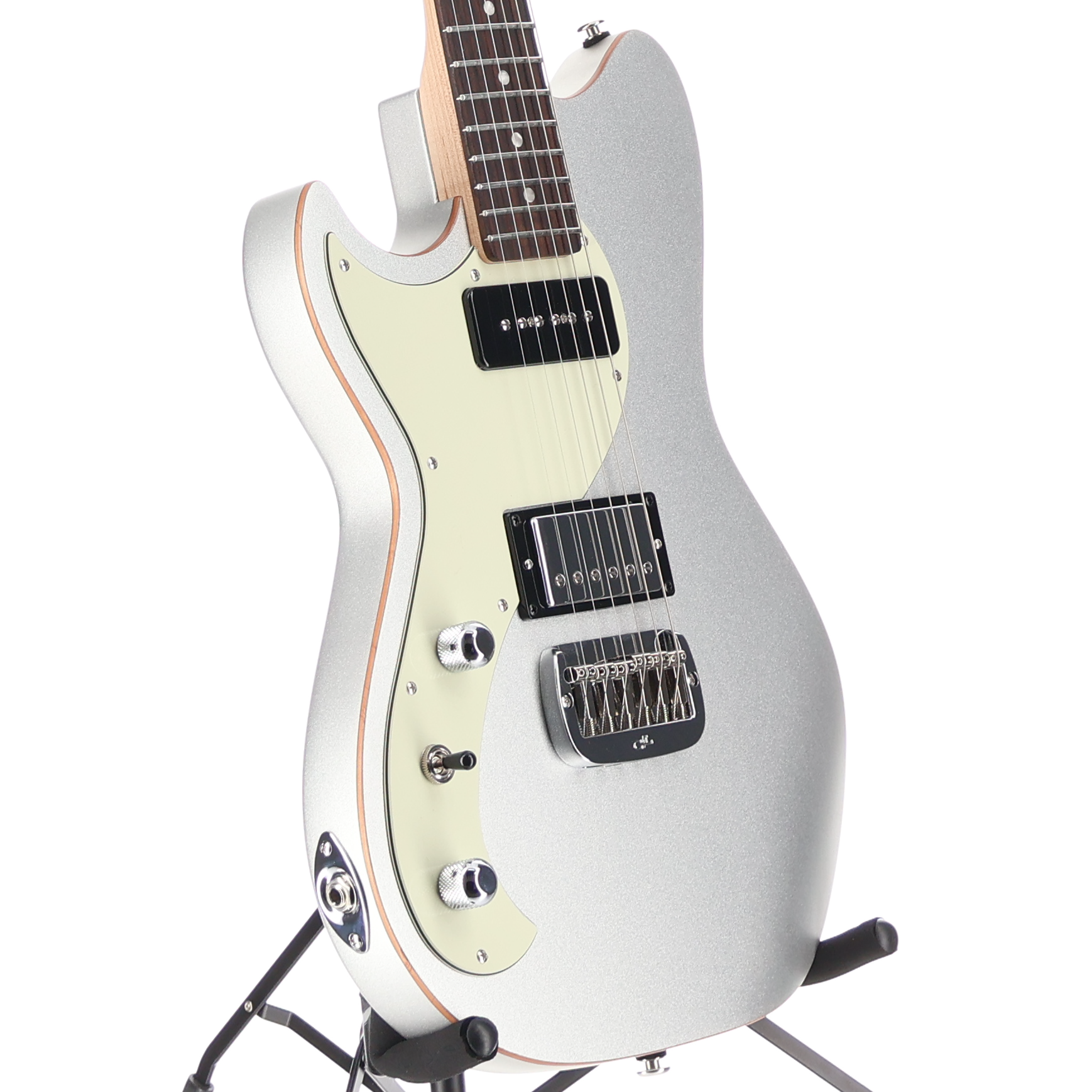 G&L Left Handed Build to Order Fallout Electric Guitar Pewter (A9) (05032)