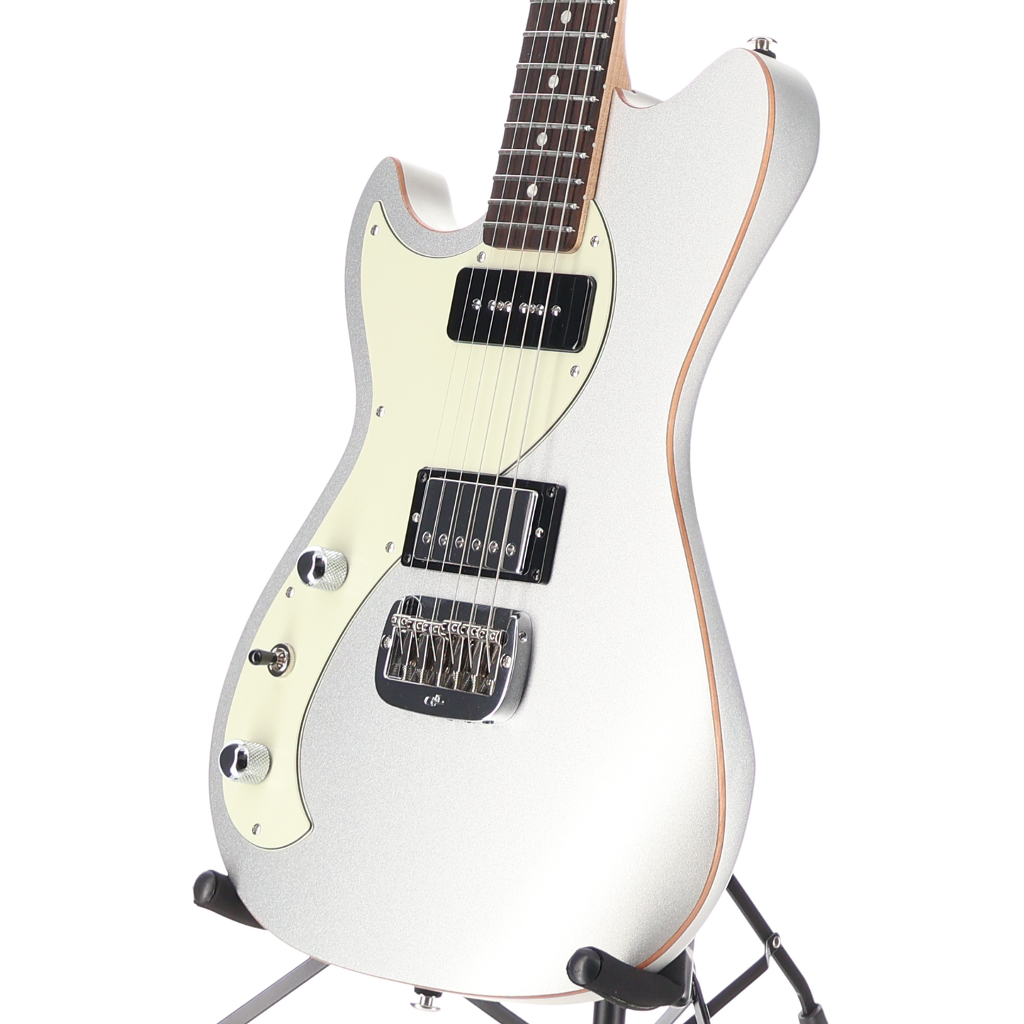 G&L Left Handed Build to Order Fallout Electric Guitar Pewter (A9) (05032)