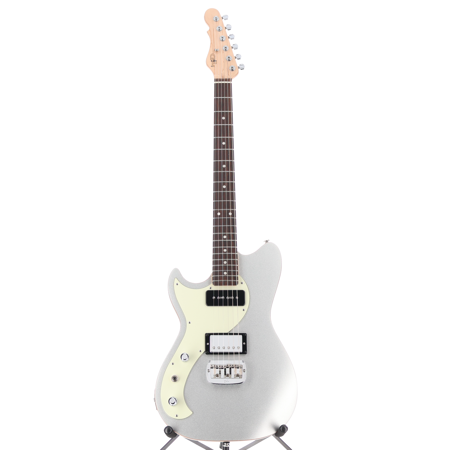 G&L Left Handed Build to Order Fallout Electric Guitar Pewter (A9) (05032)