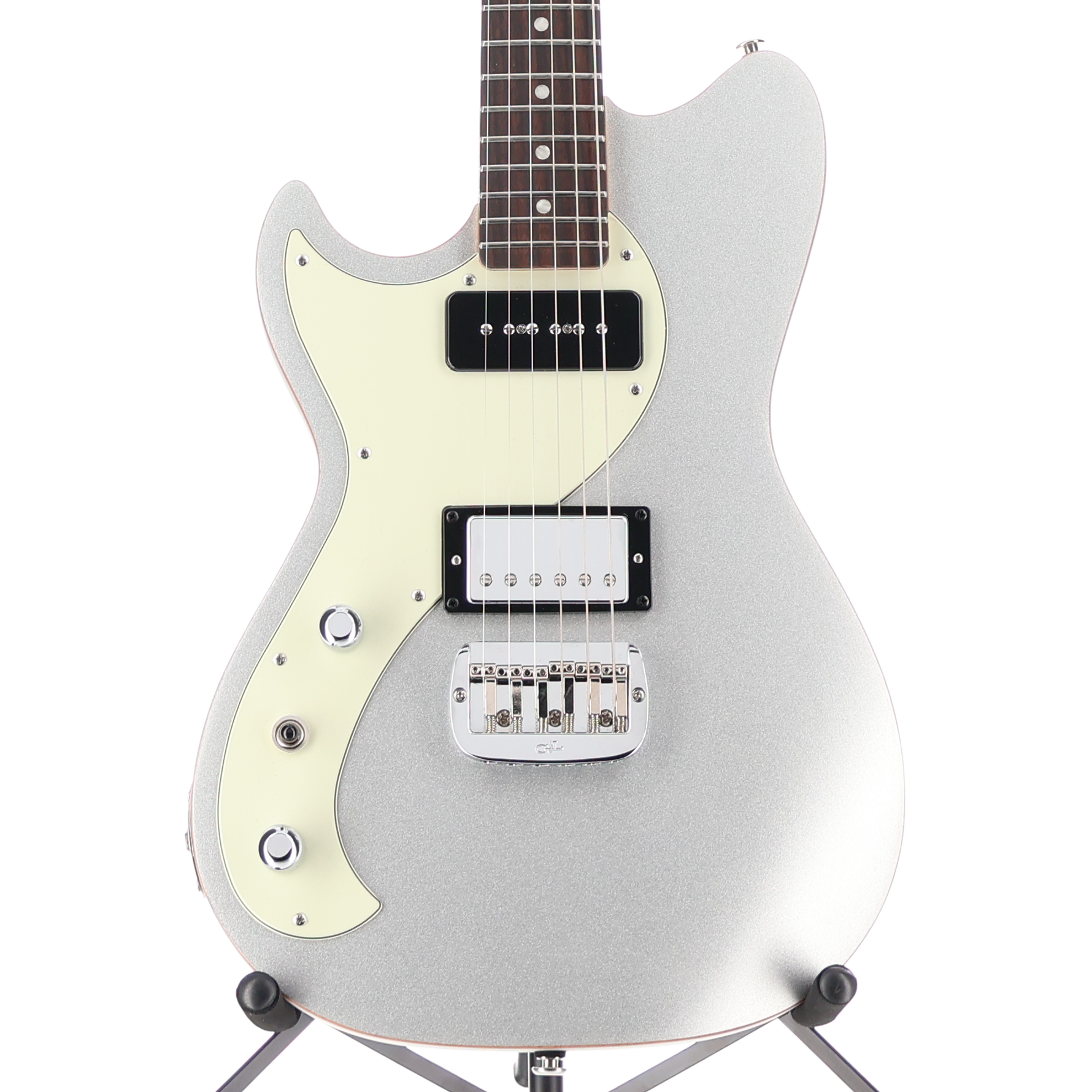 G&L Left Handed Build to Order Fallout Electric Guitar Pewter (A9) (05032)