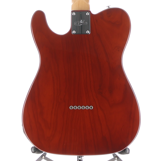 G&L Limited Edition ASAT Classic Bluesboy Thinline Electric Guitar Mocha (05136)