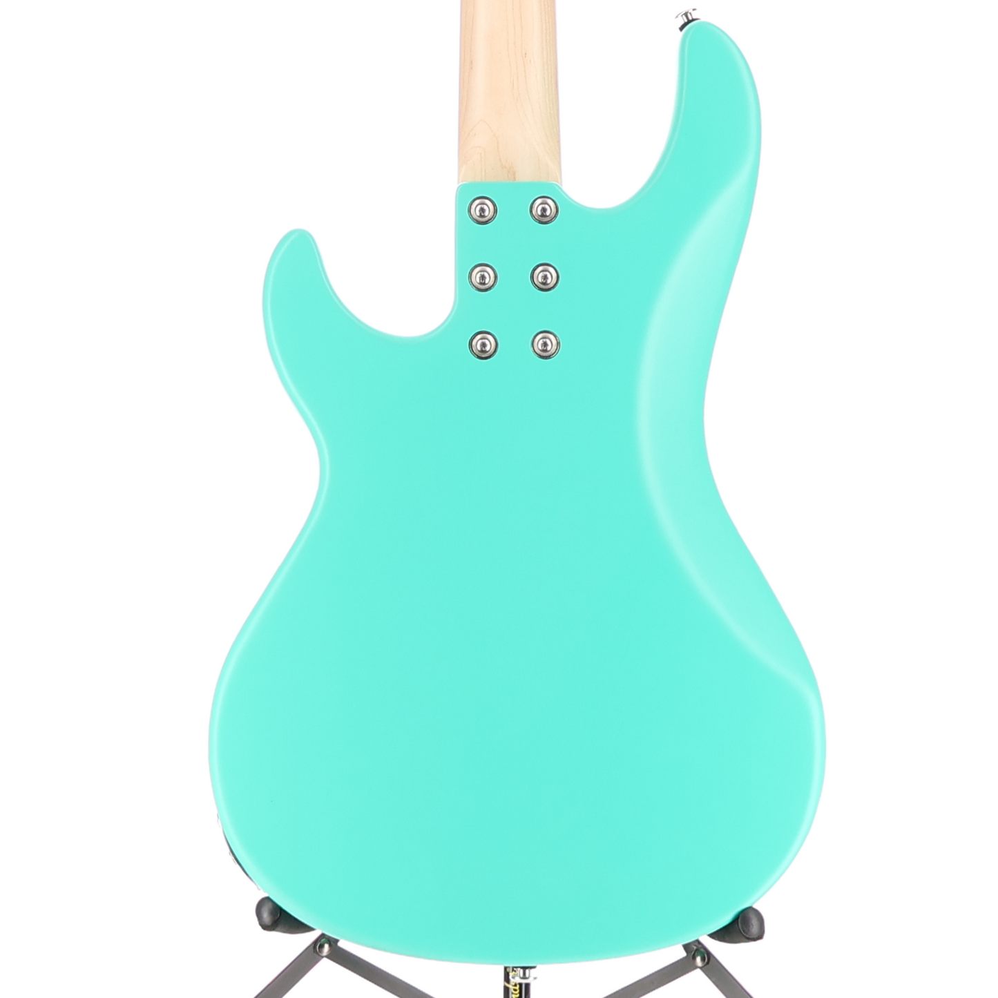 G&L SB-2 4 String Bass Guitar Belair Green Satin Frost Top Coat (06057)