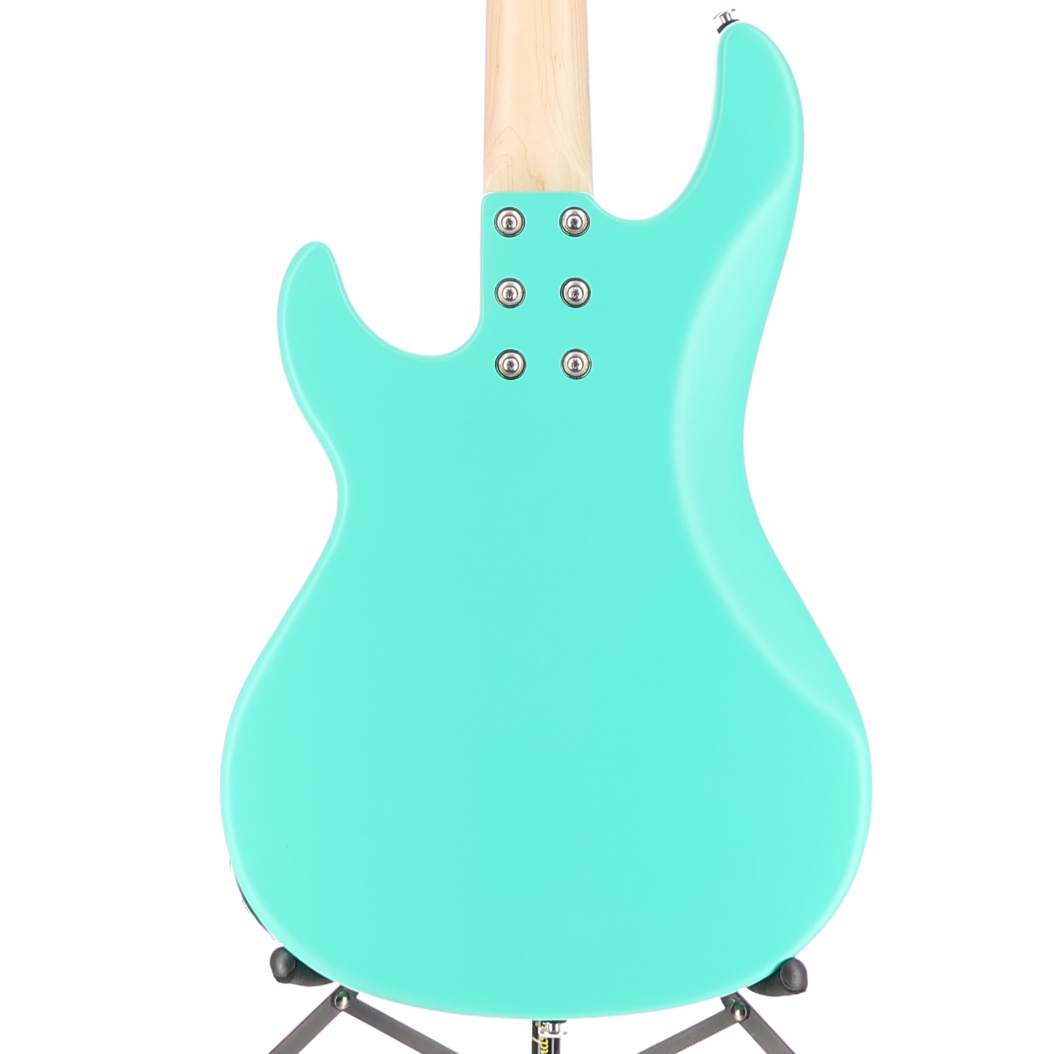 G&L SB-2 4 String Bass Guitar Belair Green Satin Frost Top Coat (06057)