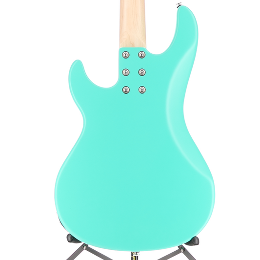 G&L SB-2 4 String Bass Guitar Belair Green Satin Frost Top Coat (06057)