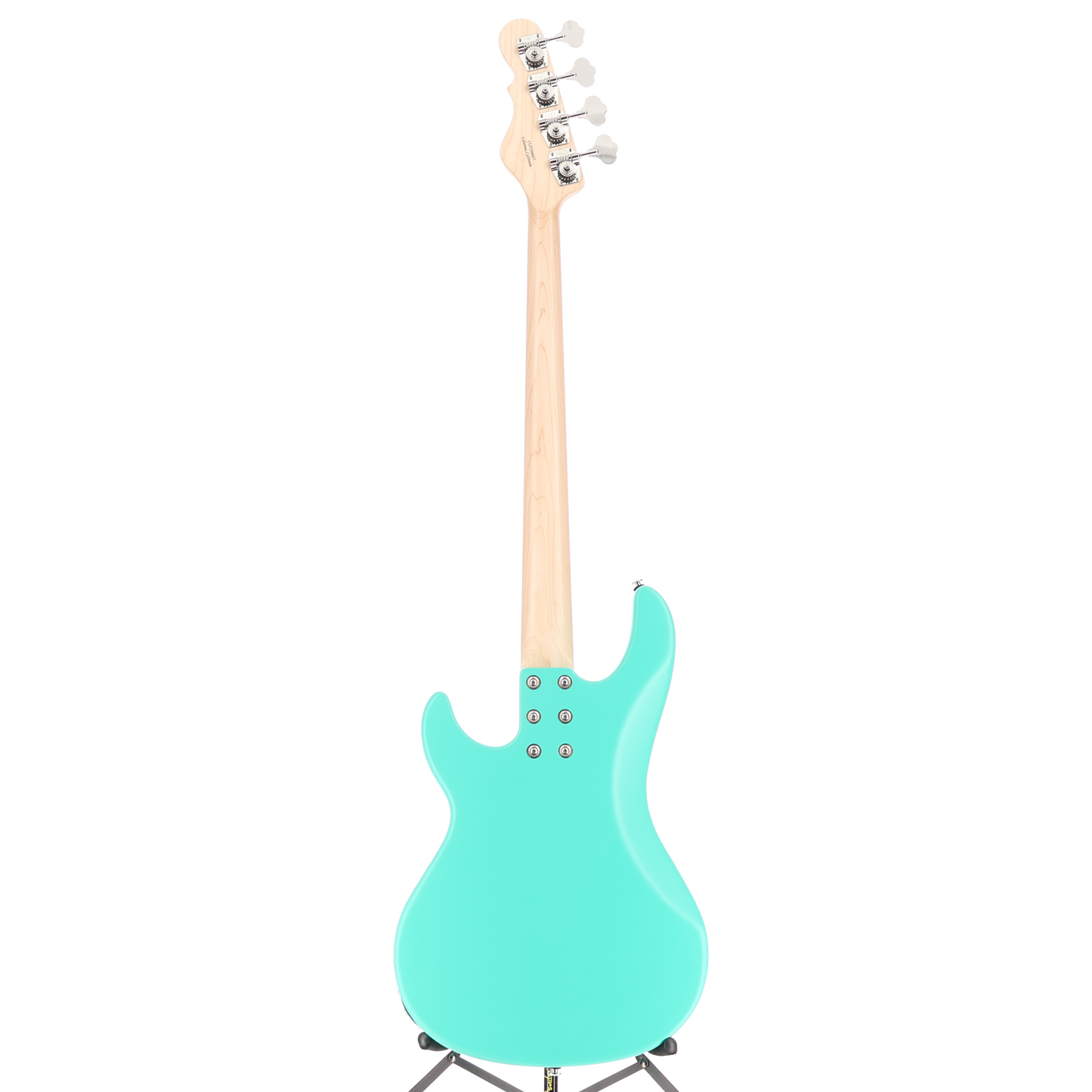 G&L SB-2 4 String Bass Guitar Belair Green Satin Frost Top Coat (06057)
