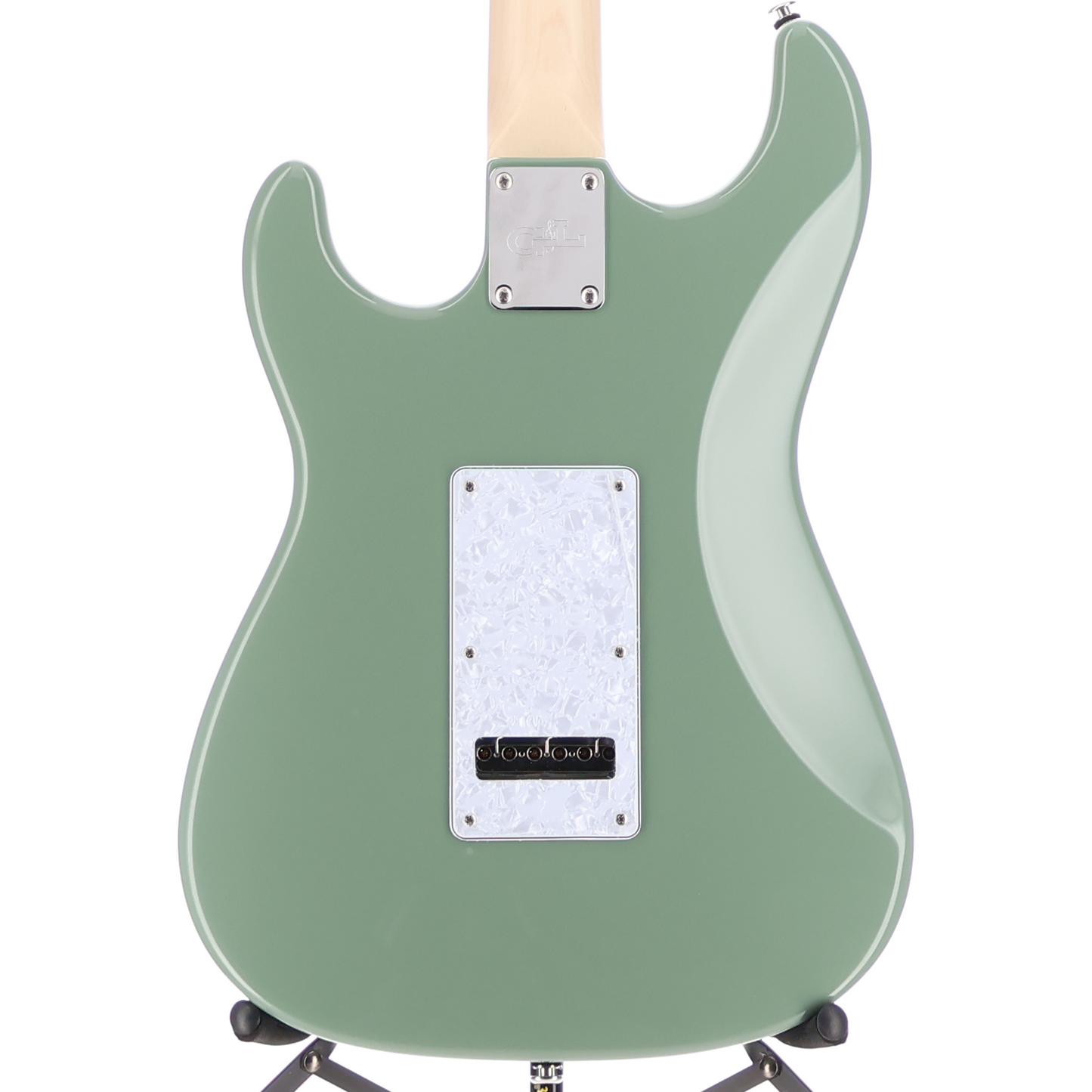 G&L The G&L Fullerton Deluxe Legacy HB HSS Electric Guitar in Matcha Green (06103)
