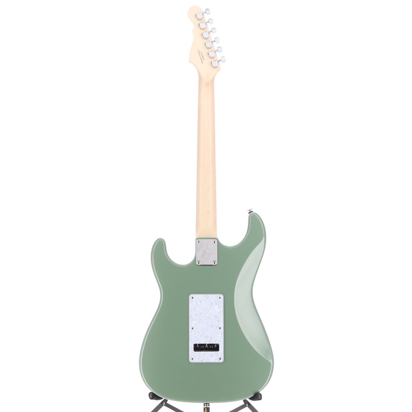 G&L The G&L Fullerton Deluxe Legacy HB HSS Electric Guitar in Matcha Green (06103)